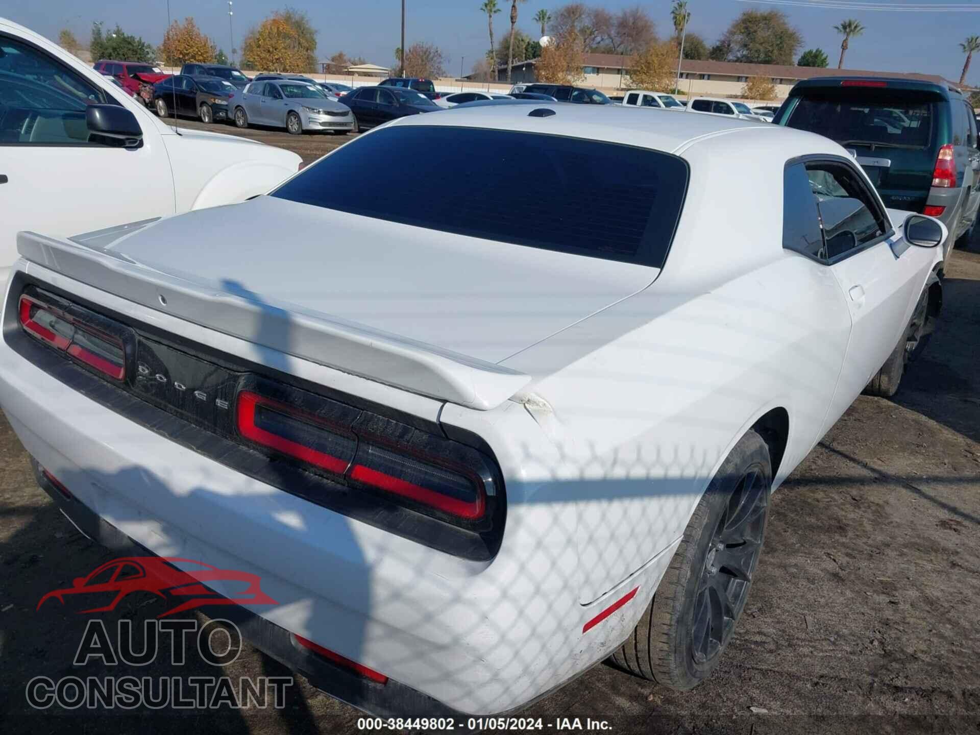 DODGE CHALLENGER 2019 - 2C3CDZAG2KH525050