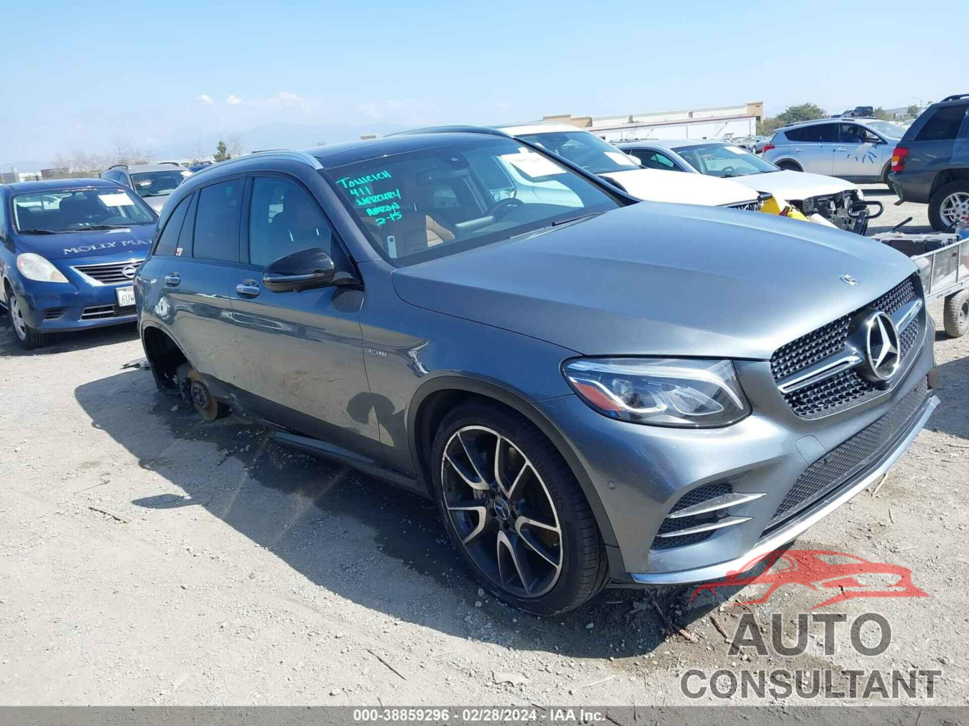 MERCEDES-BENZ AMG GLC 43 2019 - WDC0G6EB7KF512955