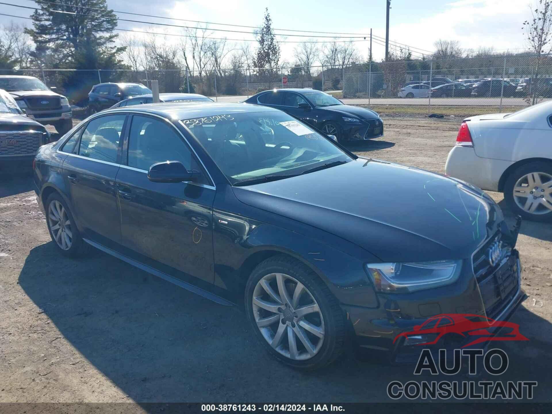 AUDI A4 2014 - WAUBFAFL1EN037578