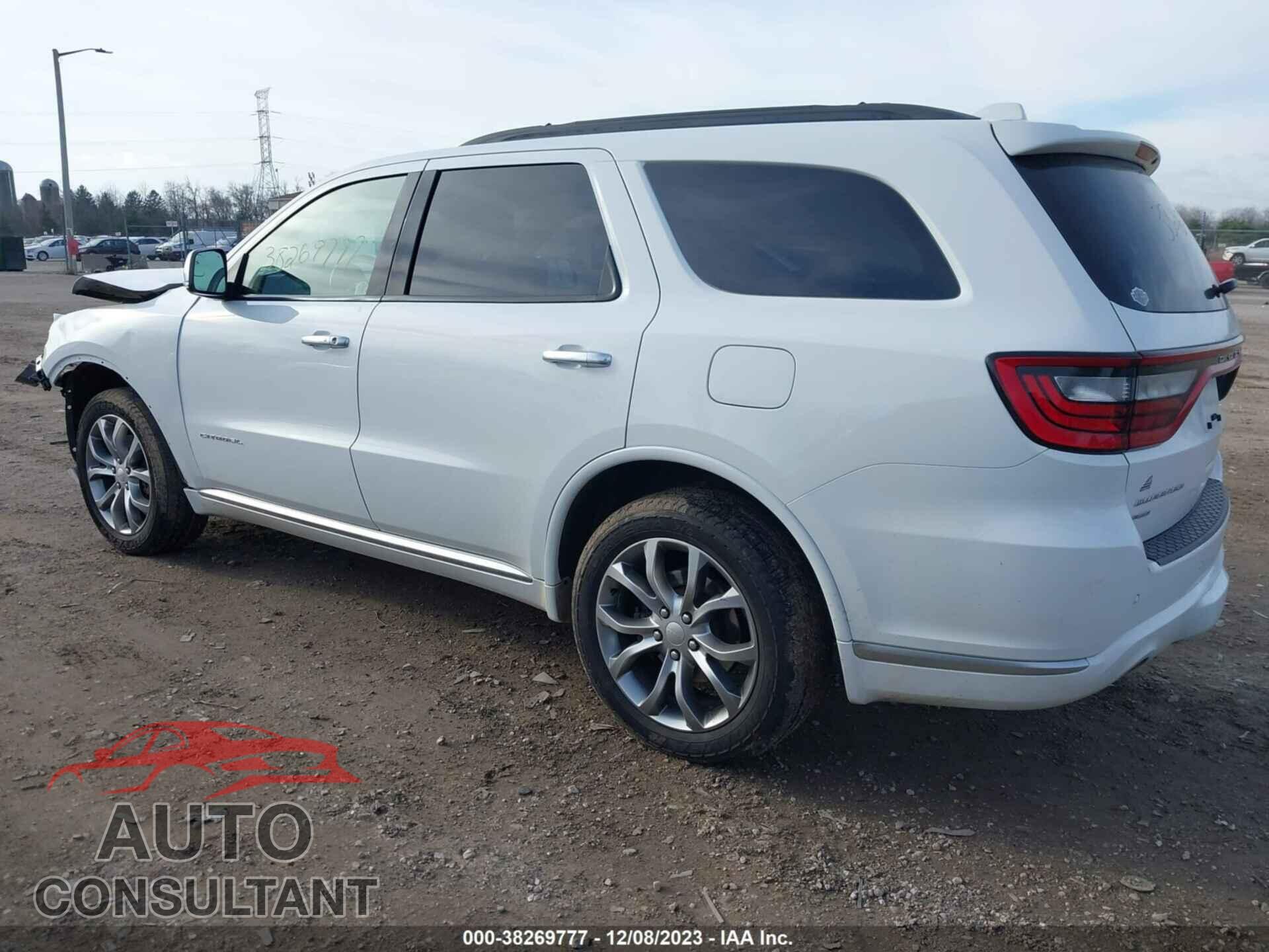 DODGE DURANGO 2017 - 1C4RDJEG2HC931133