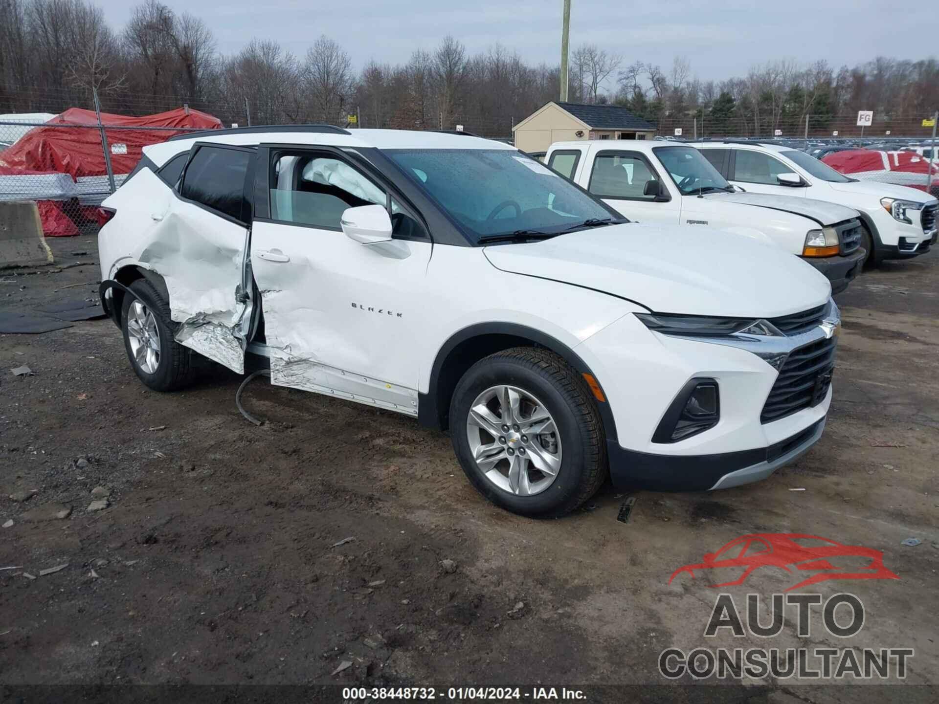 CHEVROLET BLAZER 2021 - 3GNKBCRS3MS508638