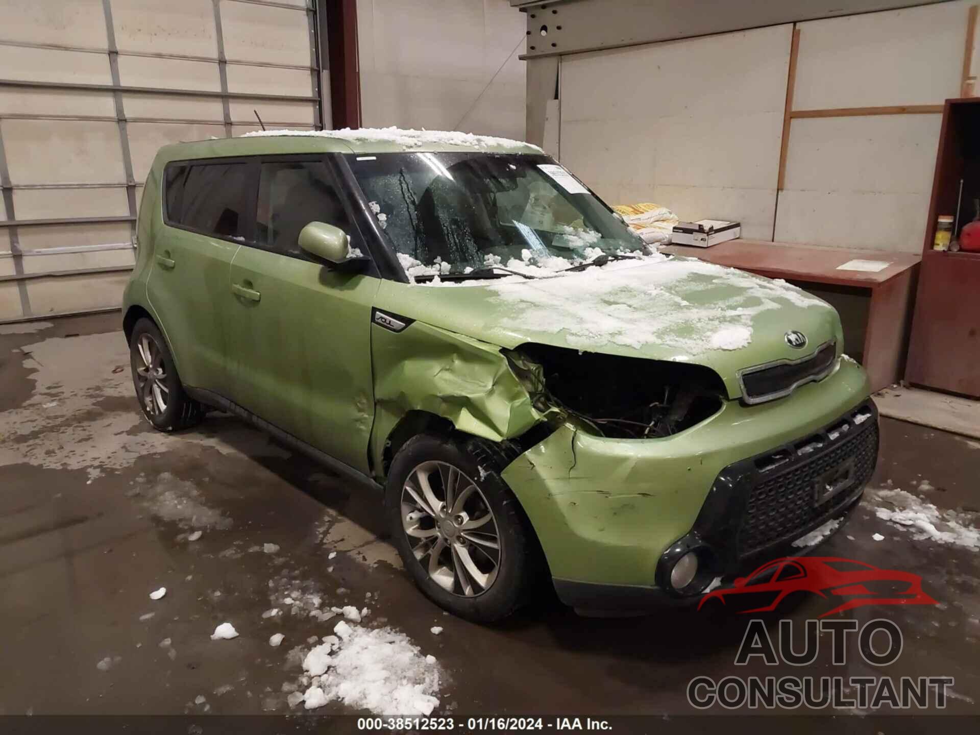 KIA SOUL 2016 - KNDJP3A51G7819919