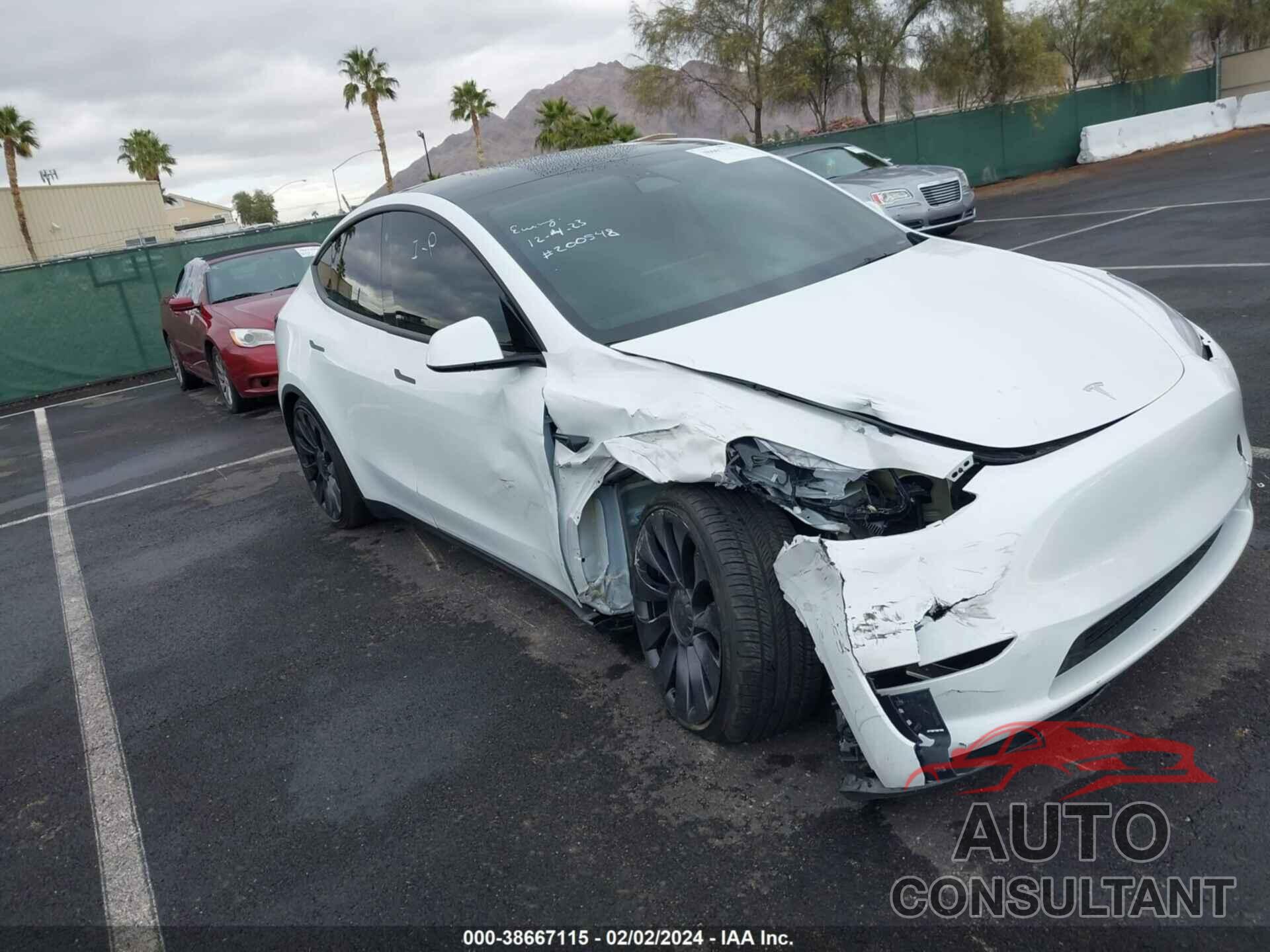 TESLA MODEL Y 2023 - 7SAYGDEF9PF784938