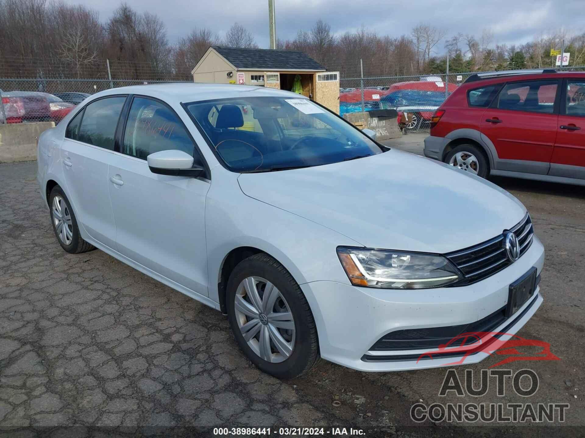 VOLKSWAGEN JETTA 2017 - 3VW2B7AJ0HM285744