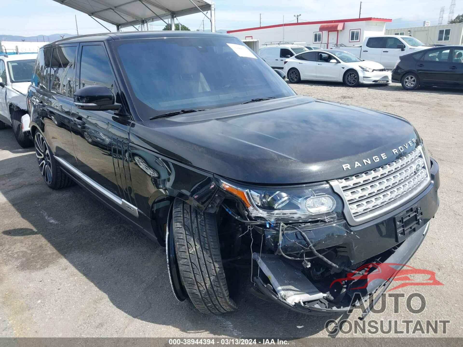 LAND ROVER RANGE ROVER 2016 - SALGS3EF0GA317250