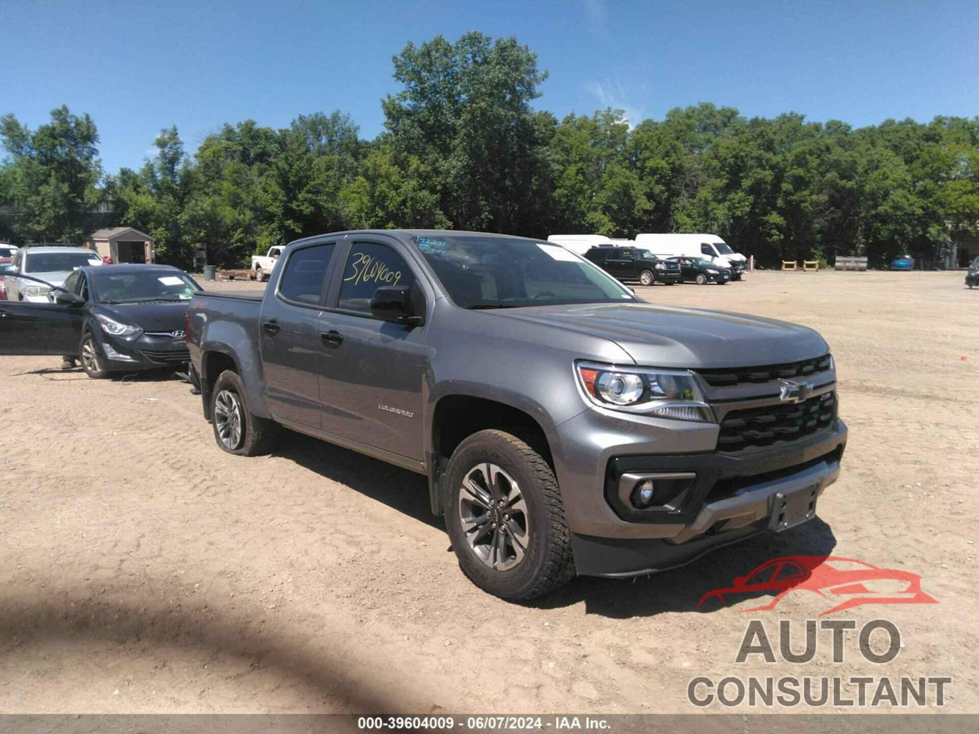 CHEVROLET COLORADO 2022 - 1GCGTDEN5N1321860