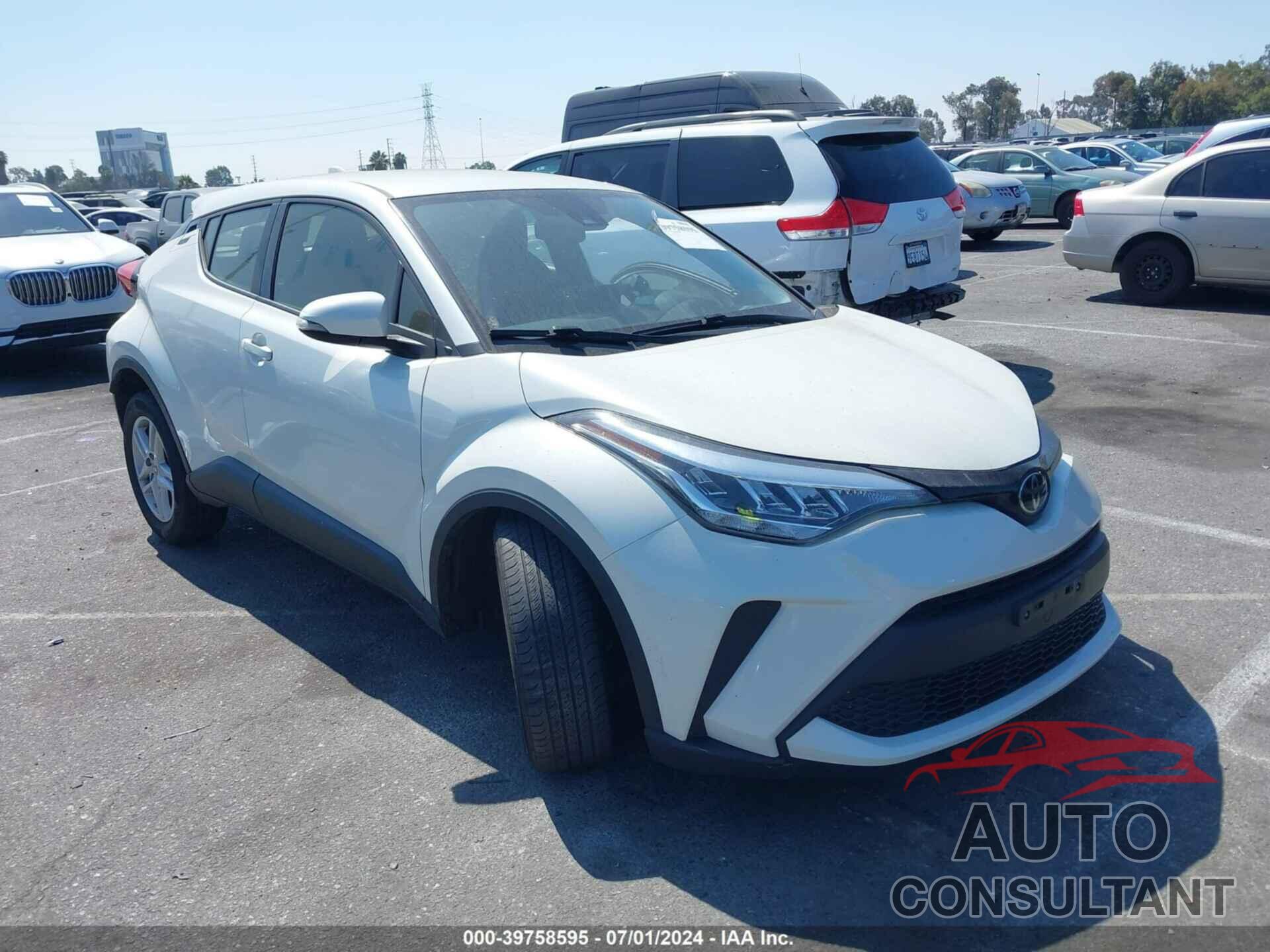 TOYOTA C-HR 2020 - JTNKHMBX4L1077807