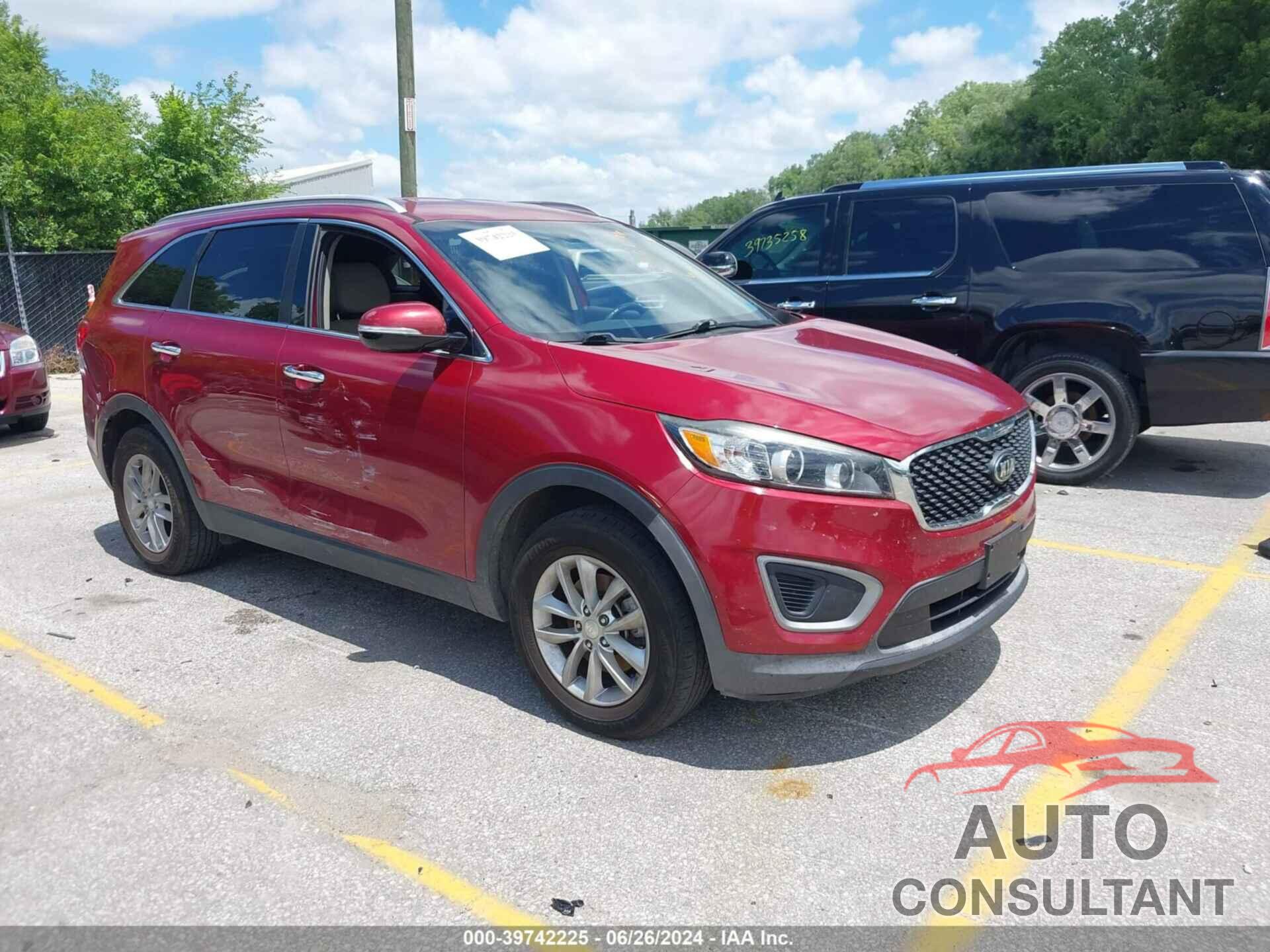 KIA SORENTO 2016 - 5XYPG4A39GG140837