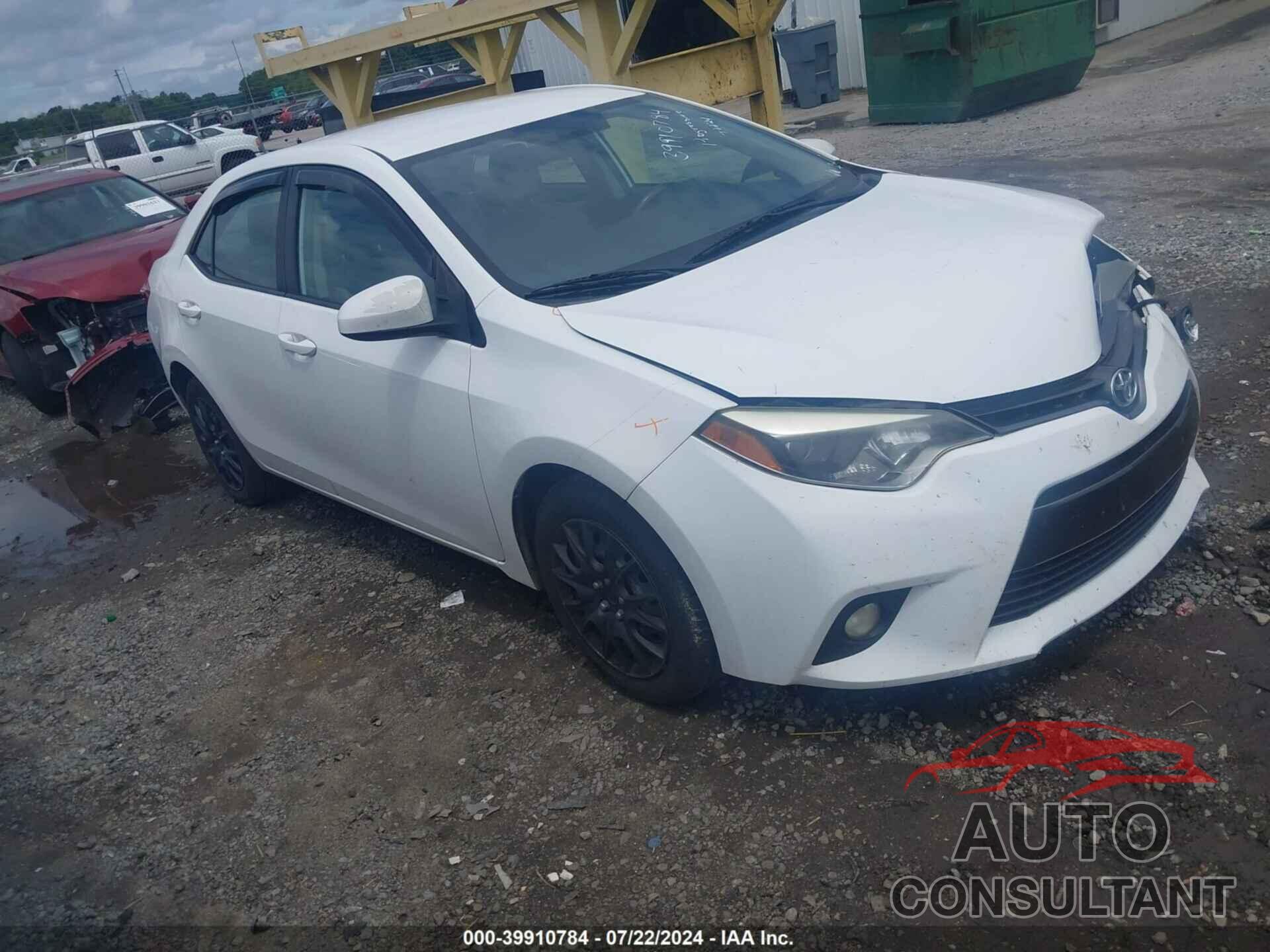 TOYOTA COROLLA 2016 - 2T1BURHE7GC579554