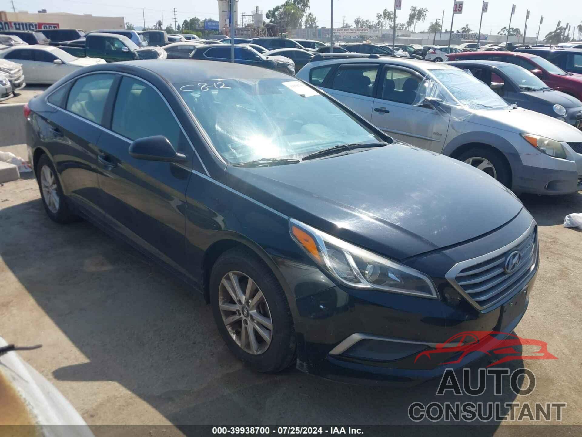 HYUNDAI SONATA 2016 - 5NPE24AFXGH366961