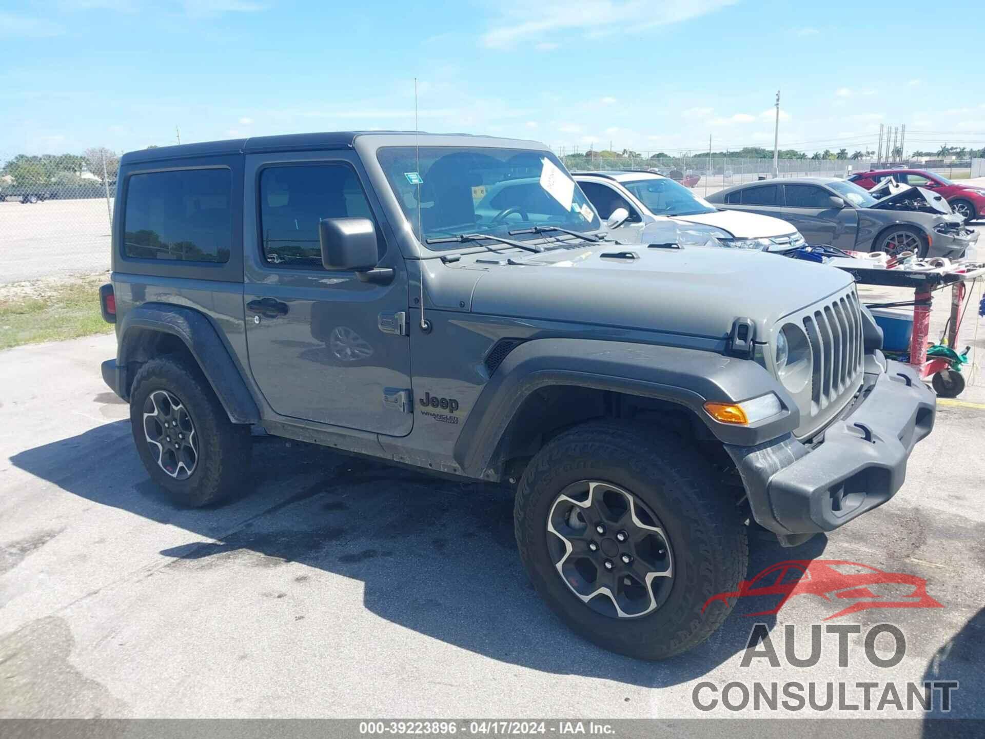 JEEP WRANGLER 2021 - 1C4GJXAN9MW723234