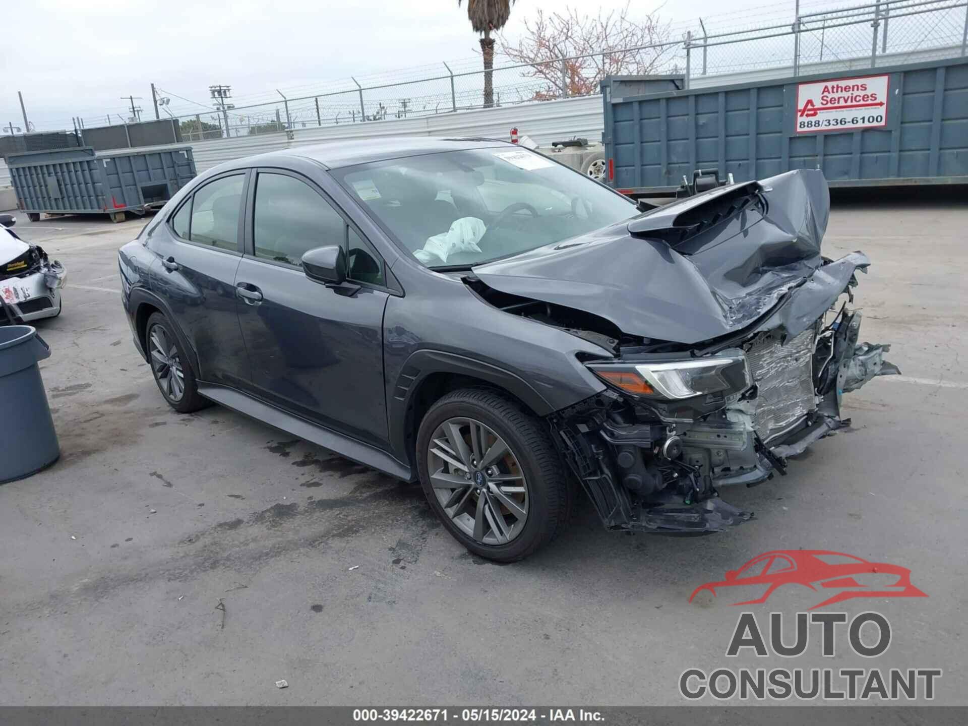 SUBARU WRX 2022 - JF1VBAA66N9026703