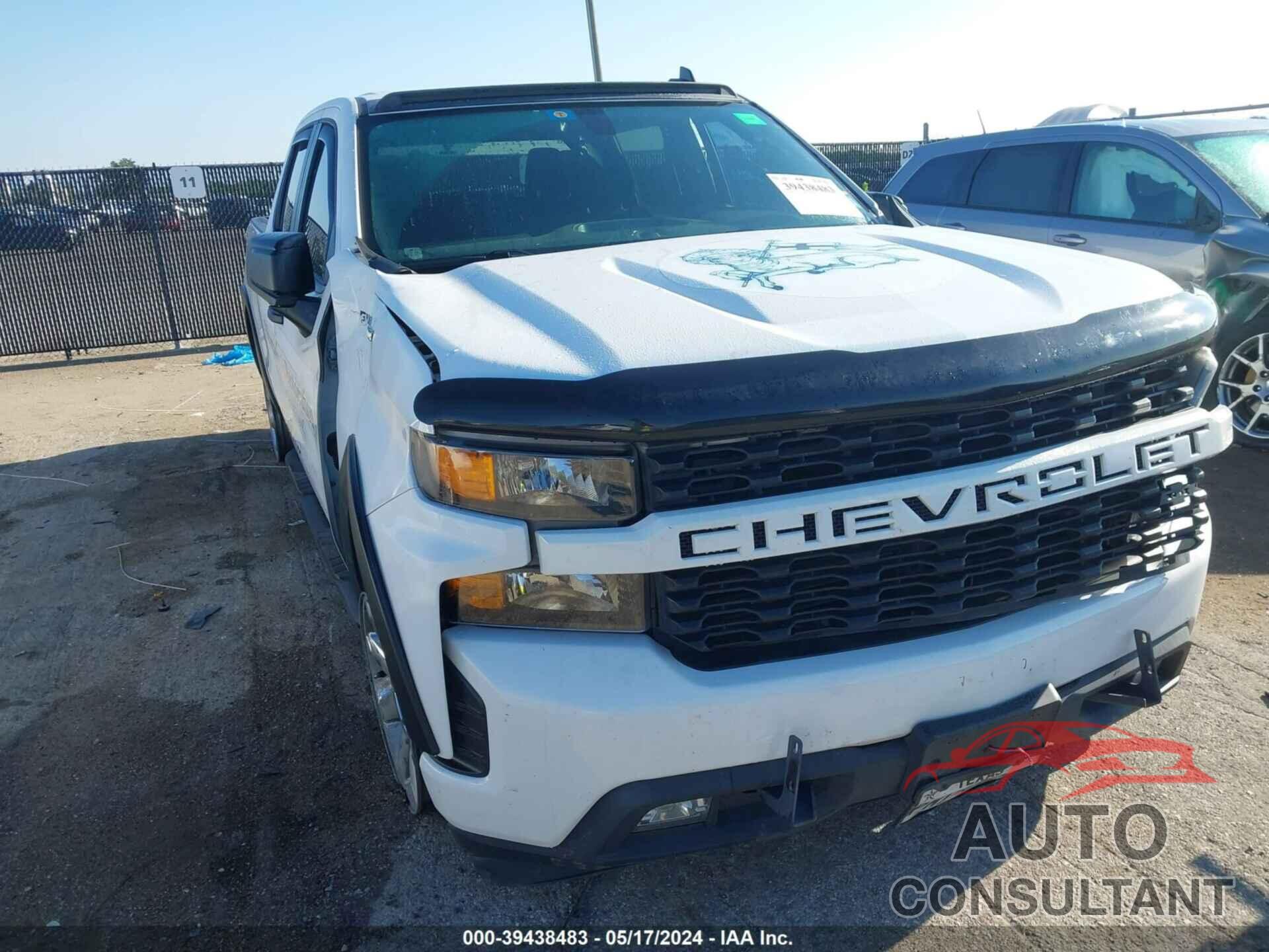CHEVROLET SILVERADO 1500 2021 - 3GCPWBEKXMG300715