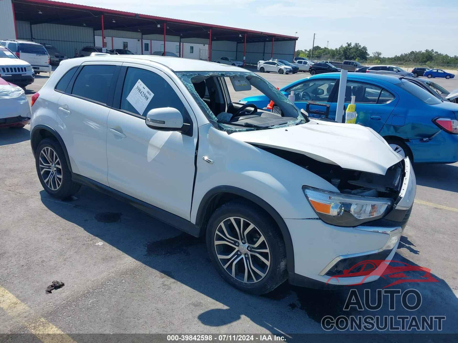 MITSUBISHI OUTLANDER SPORT 2016 - JA4AP3AU8GZ029233