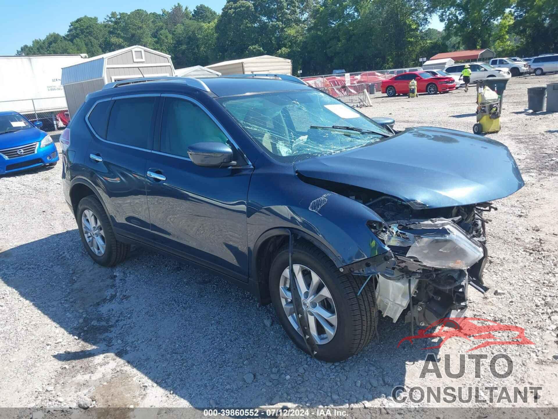 NISSAN ROGUE 2016 - KNMAT2MT4GP620069