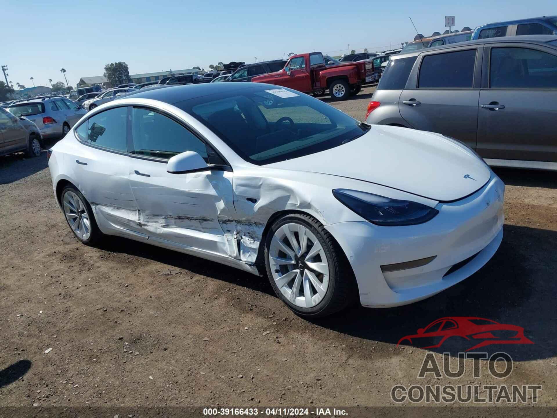 TESLA MODEL 3 2021 - 5YJ3E1EA4MF922011