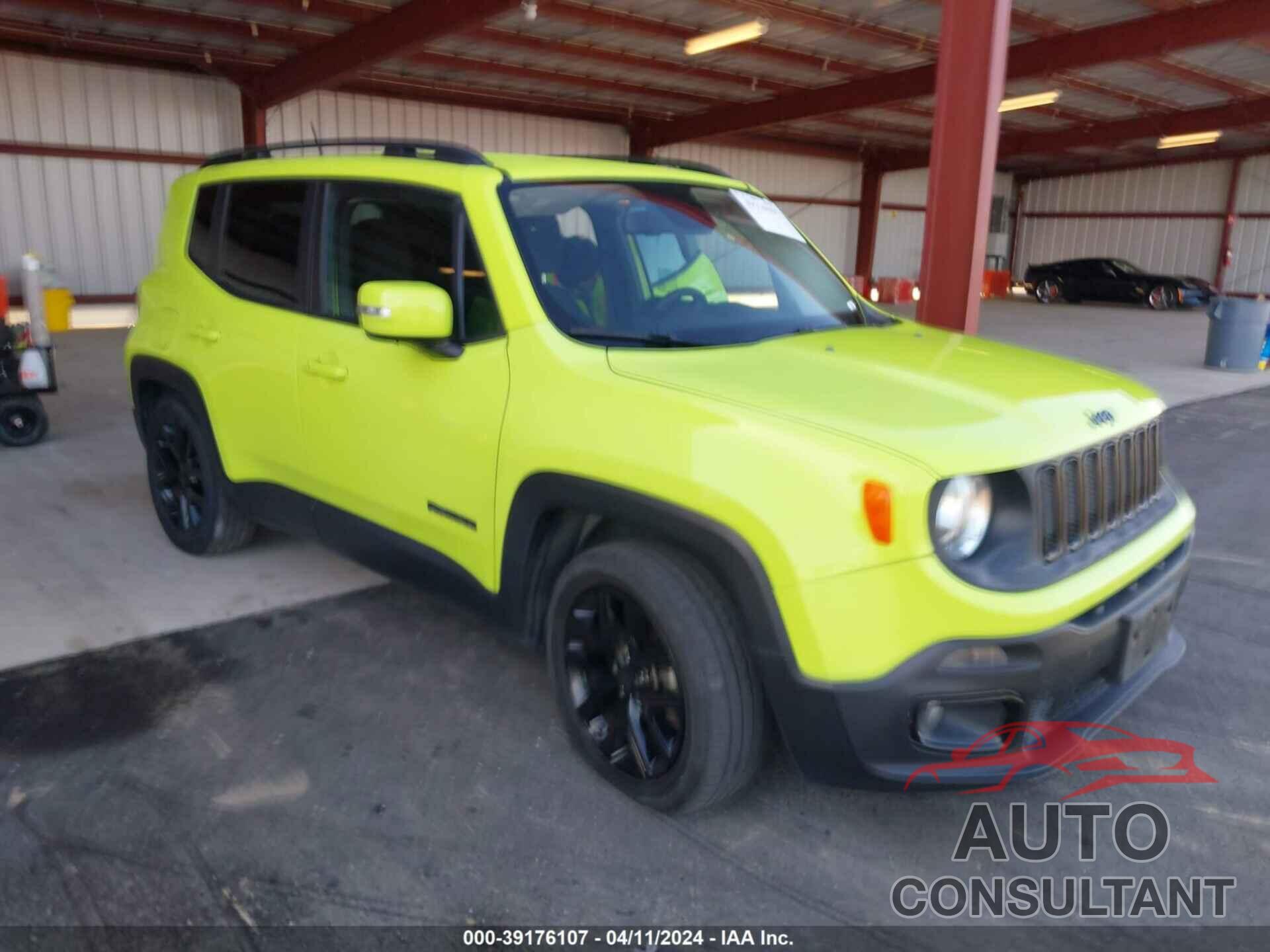 JEEP RENEGADE 2017 - ZACCJABB2HPG12527