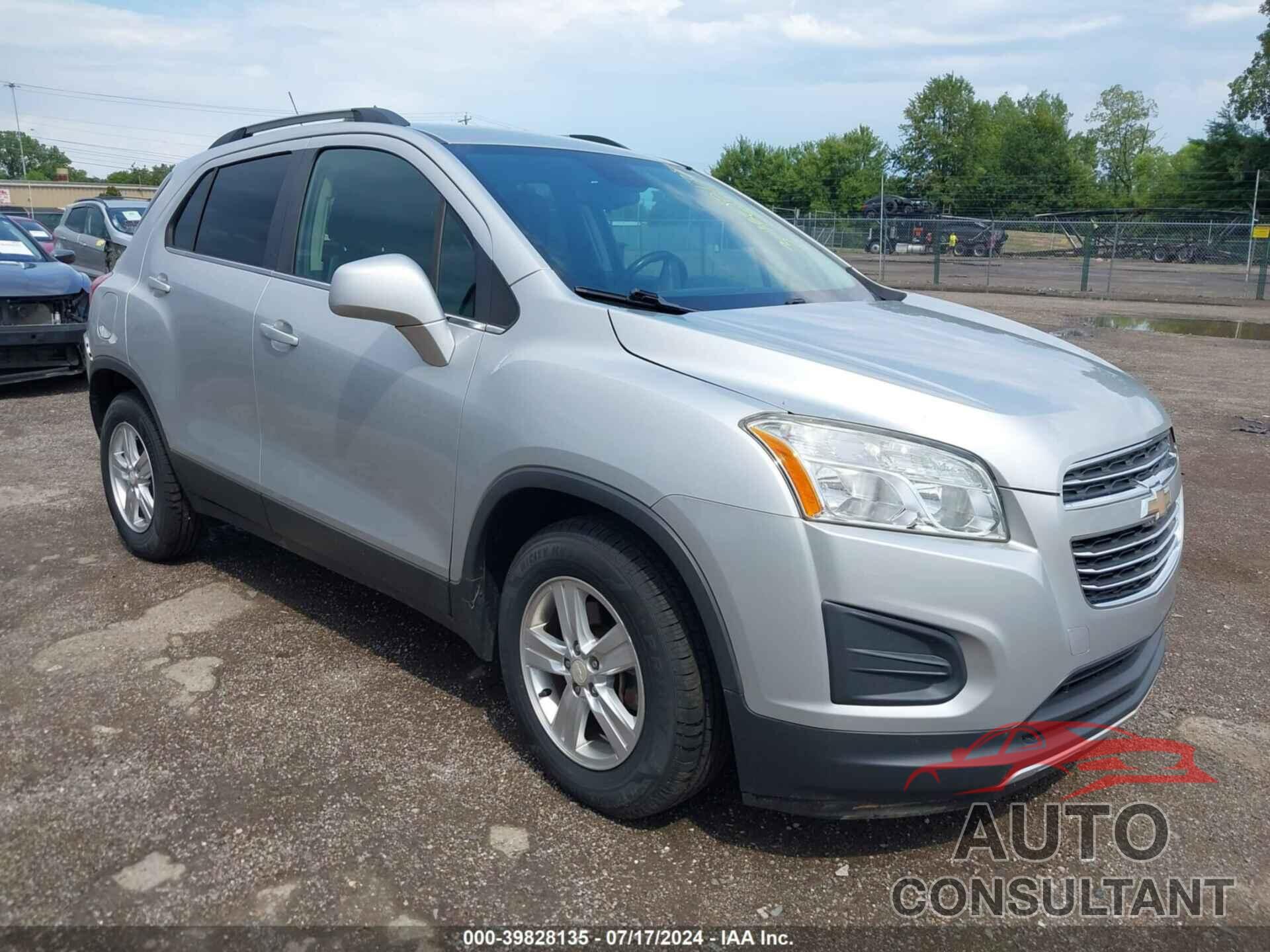 CHEVROLET TRAX 2016 - 3GNCJLSB5GL231104