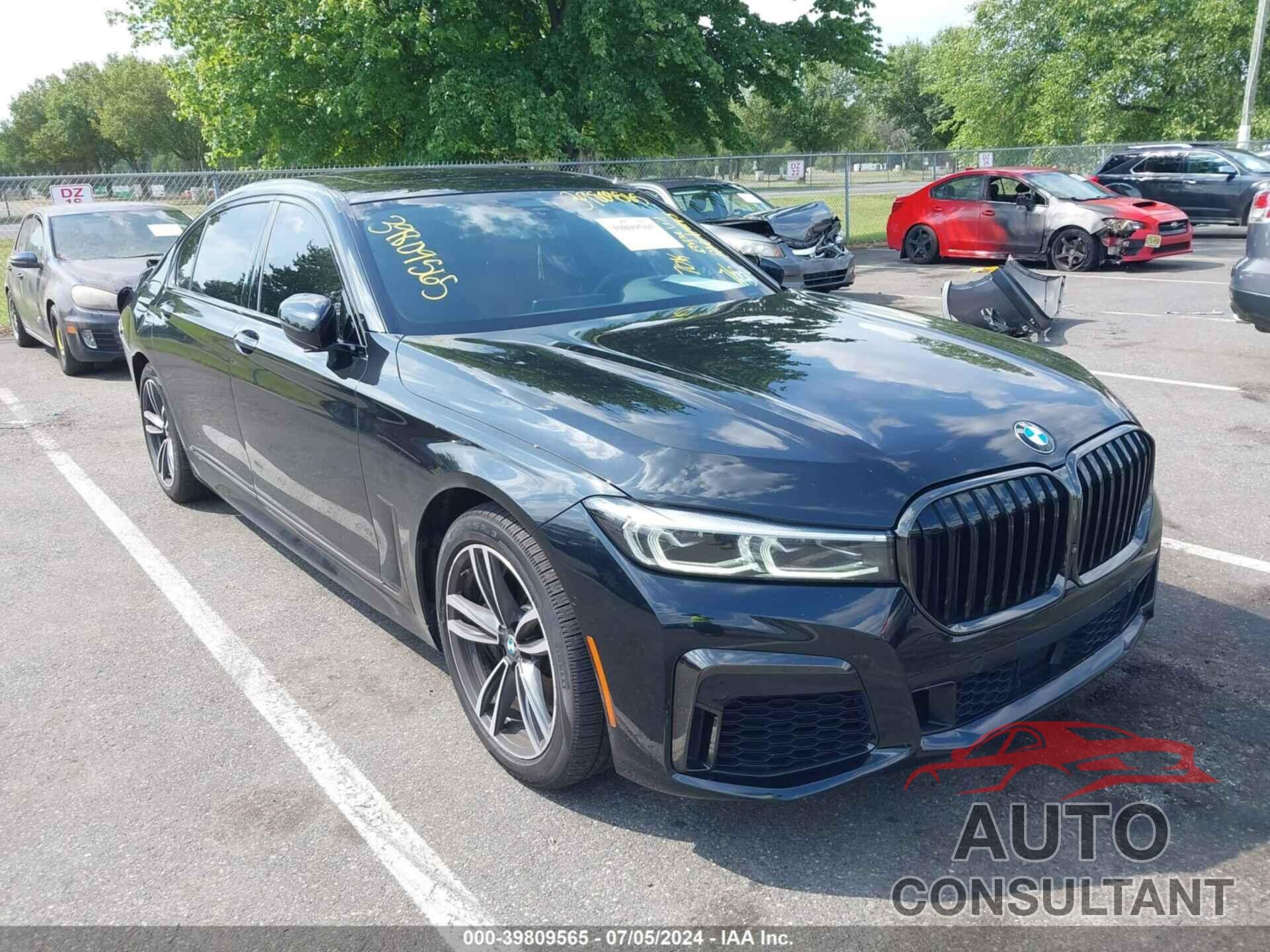 BMW 750I 2021 - WBA7U2C08MCE94302