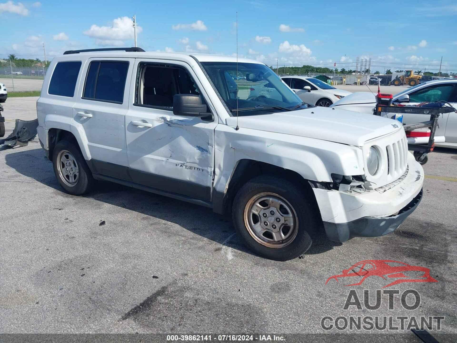 JEEP PATRIOT 2016 - 1C4NJPBB1GD583546