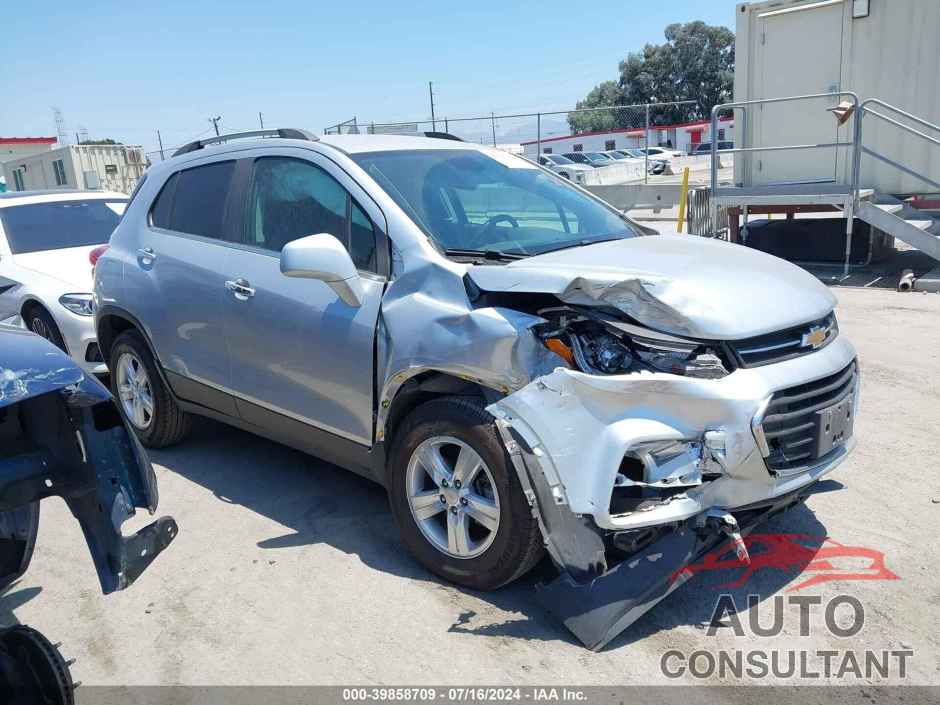 CHEVROLET TRAX 2018 - KL7CJLSB0JB530112