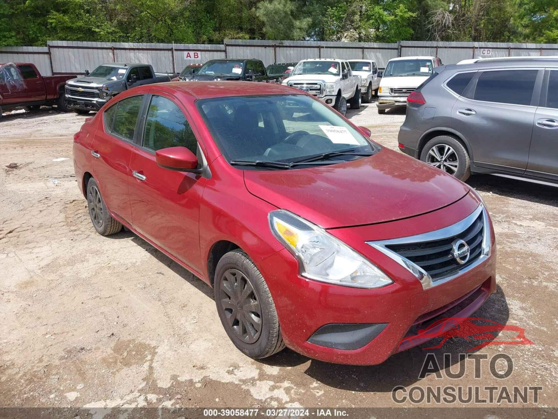 NISSAN VERSA 2017 - 3N1CN7AP7HL885673