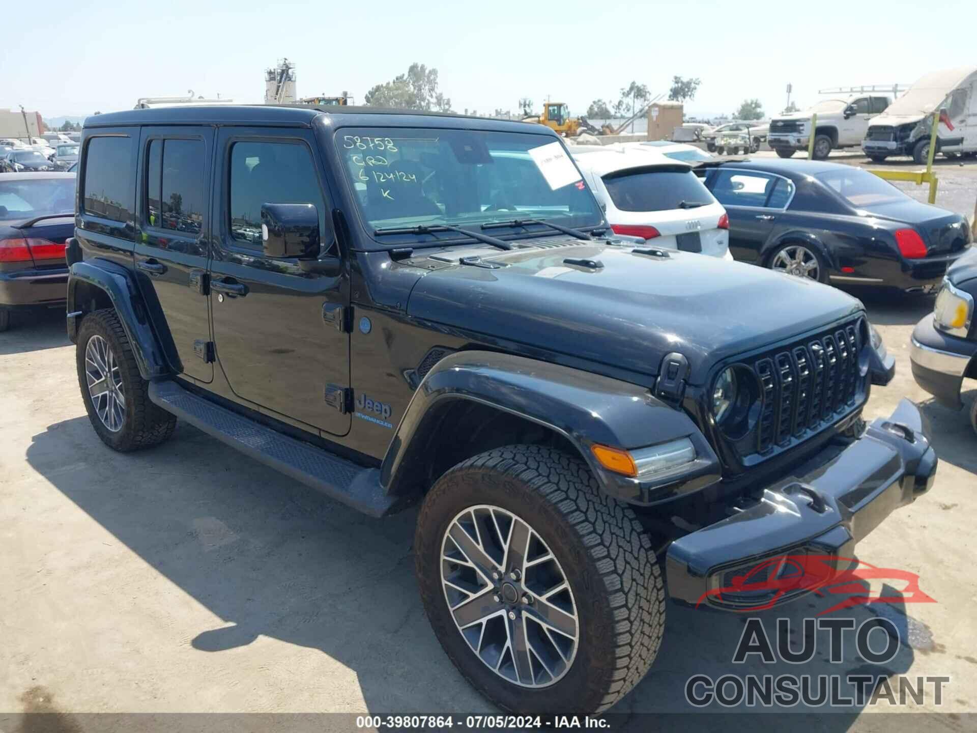 JEEP WRANGLER 4XE 2024 - 1C4RJXU60RW114876