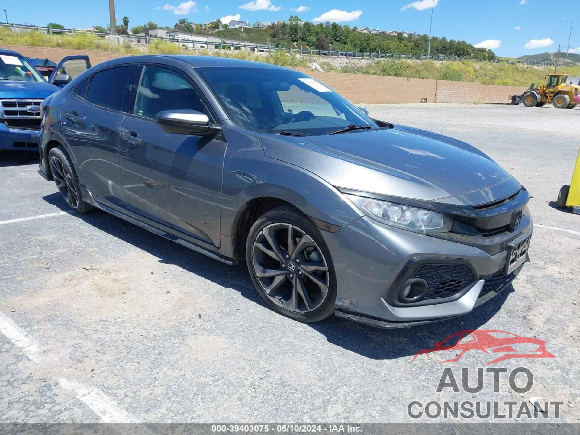 HONDA CIVIC 2018 - SHHFK7H43JU427341