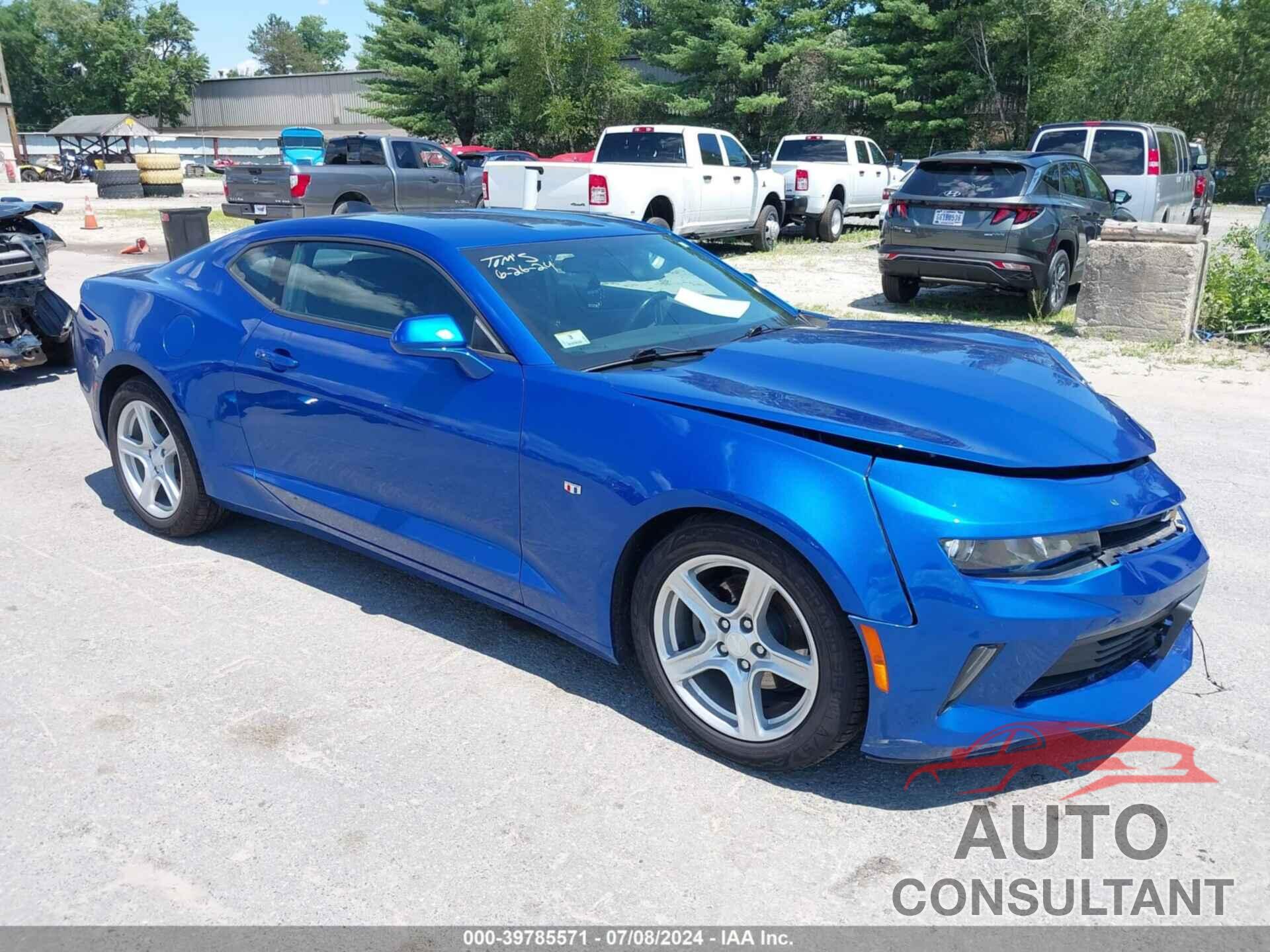 CHEVROLET CAMARO 2017 - 1G1FB1RX9H0137341