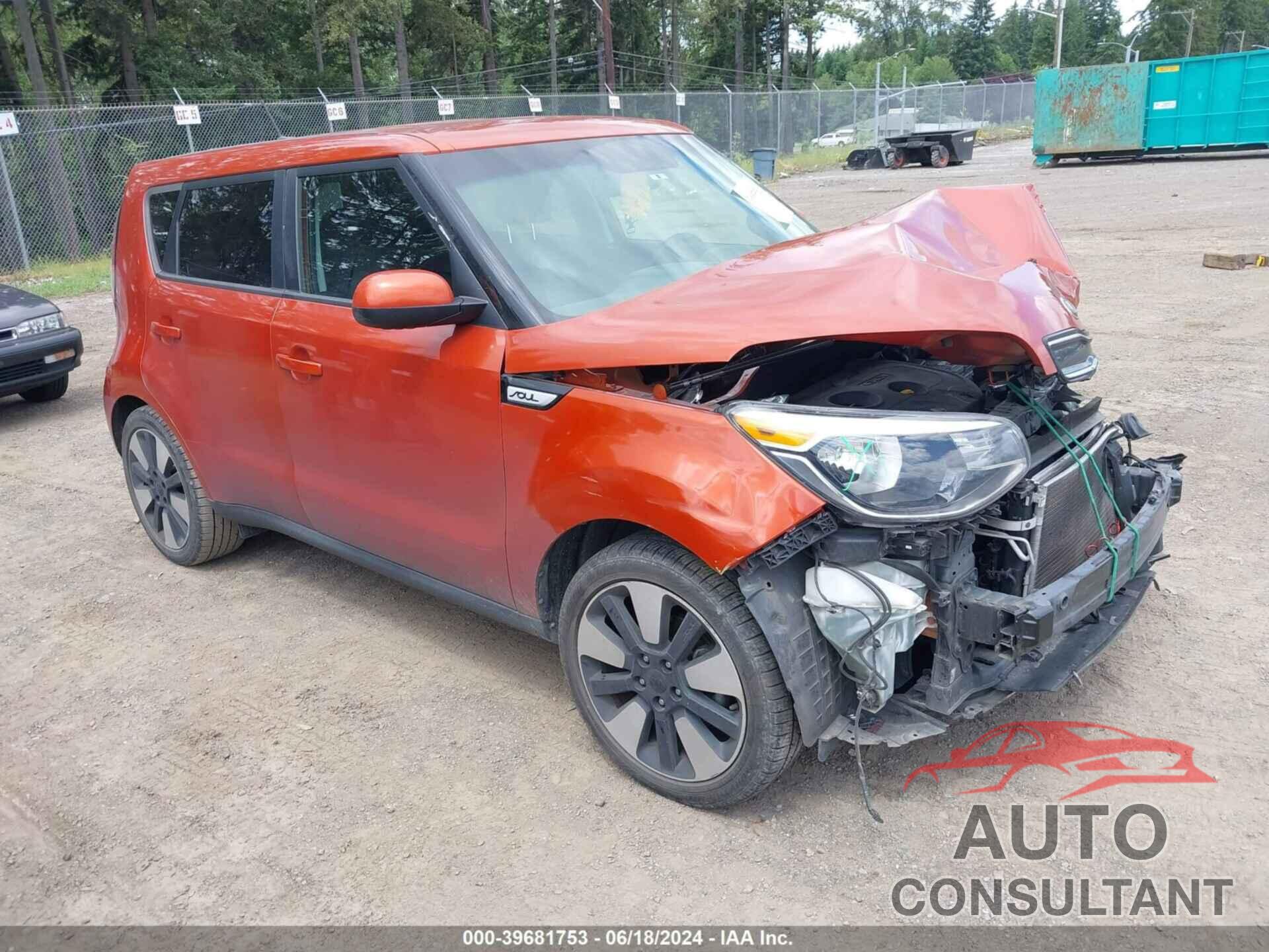 KIA SOUL 2018 - KNDJP3A50J7572108