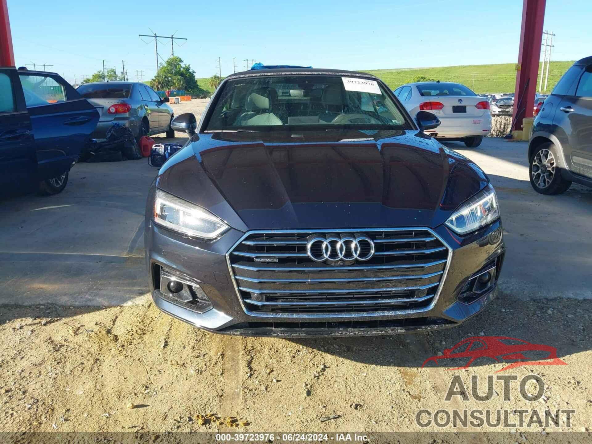 AUDI A5 2018 - WAU2NGF54JN018928