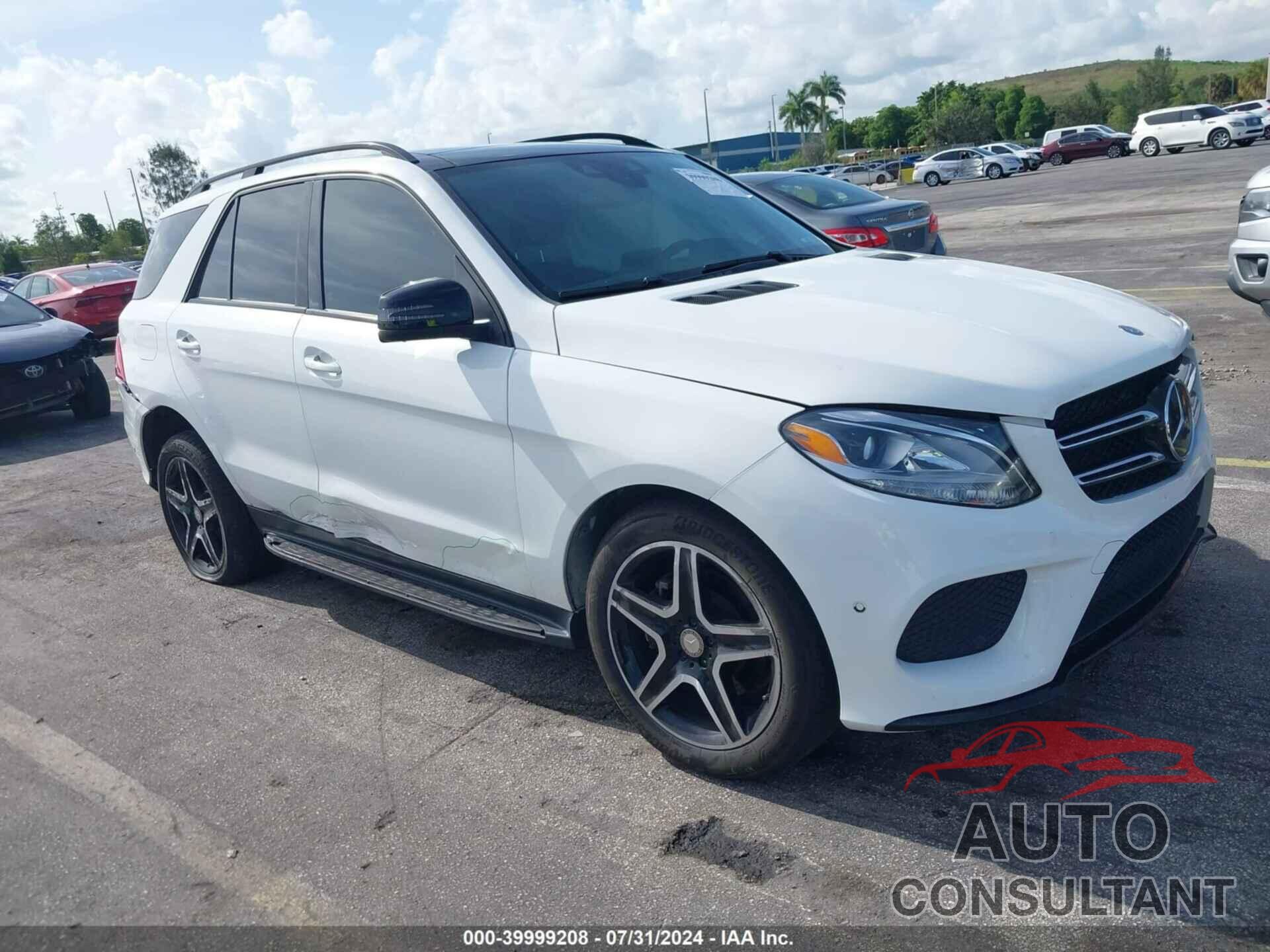 MERCEDES-BENZ GLE 350 2016 - 4JGDA5JB9GA773030