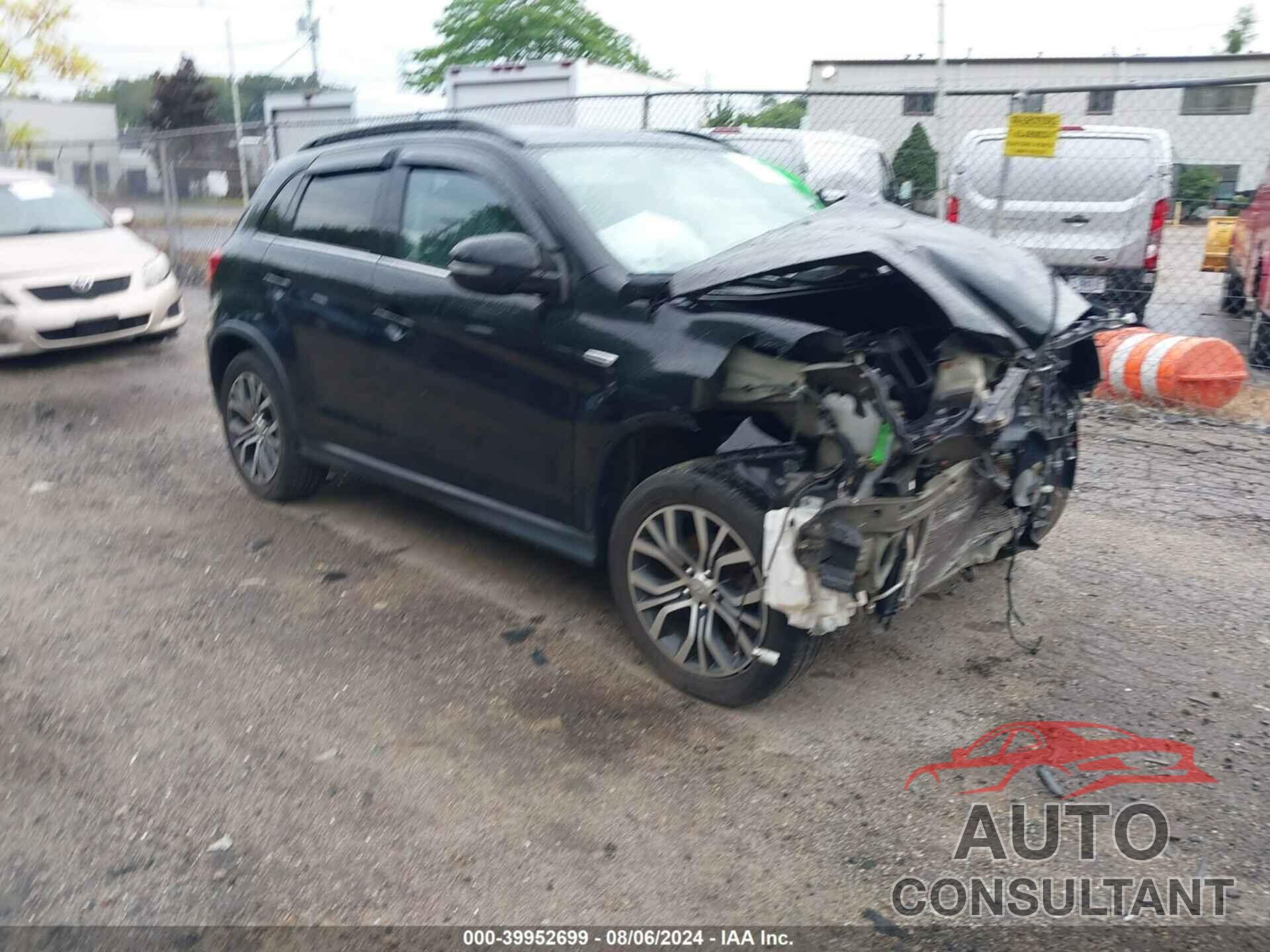 MITSUBISHI OUTLANDER SPORT 2018 - JA4AR4AW4JZ010655