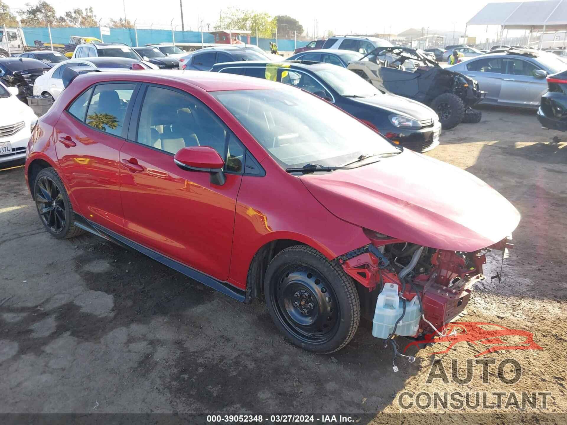 TOYOTA COROLLA 2021 - JTND4MBE2M3109078