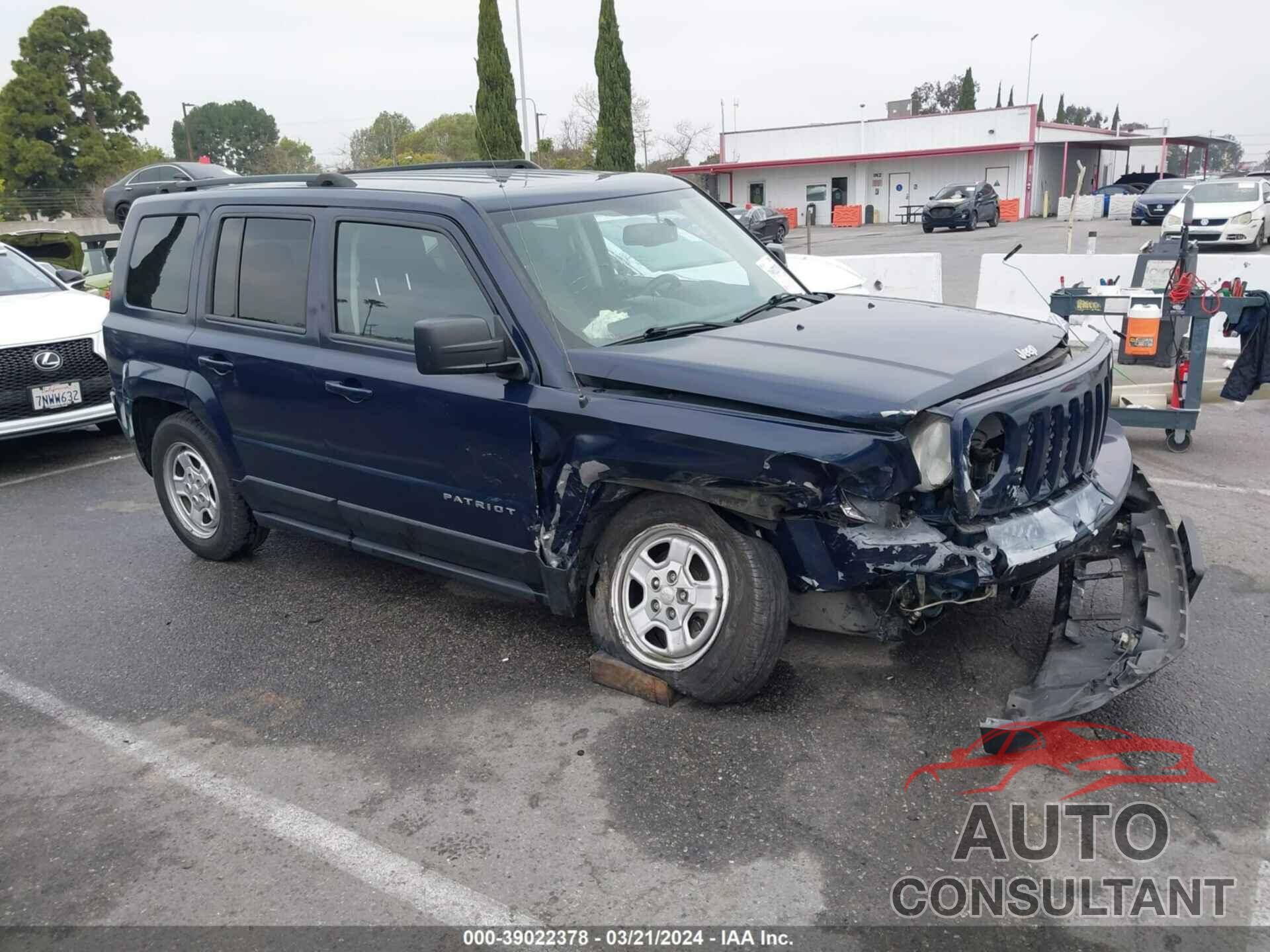 JEEP PATRIOT 2017 - 1C4NJPBA2HD150178