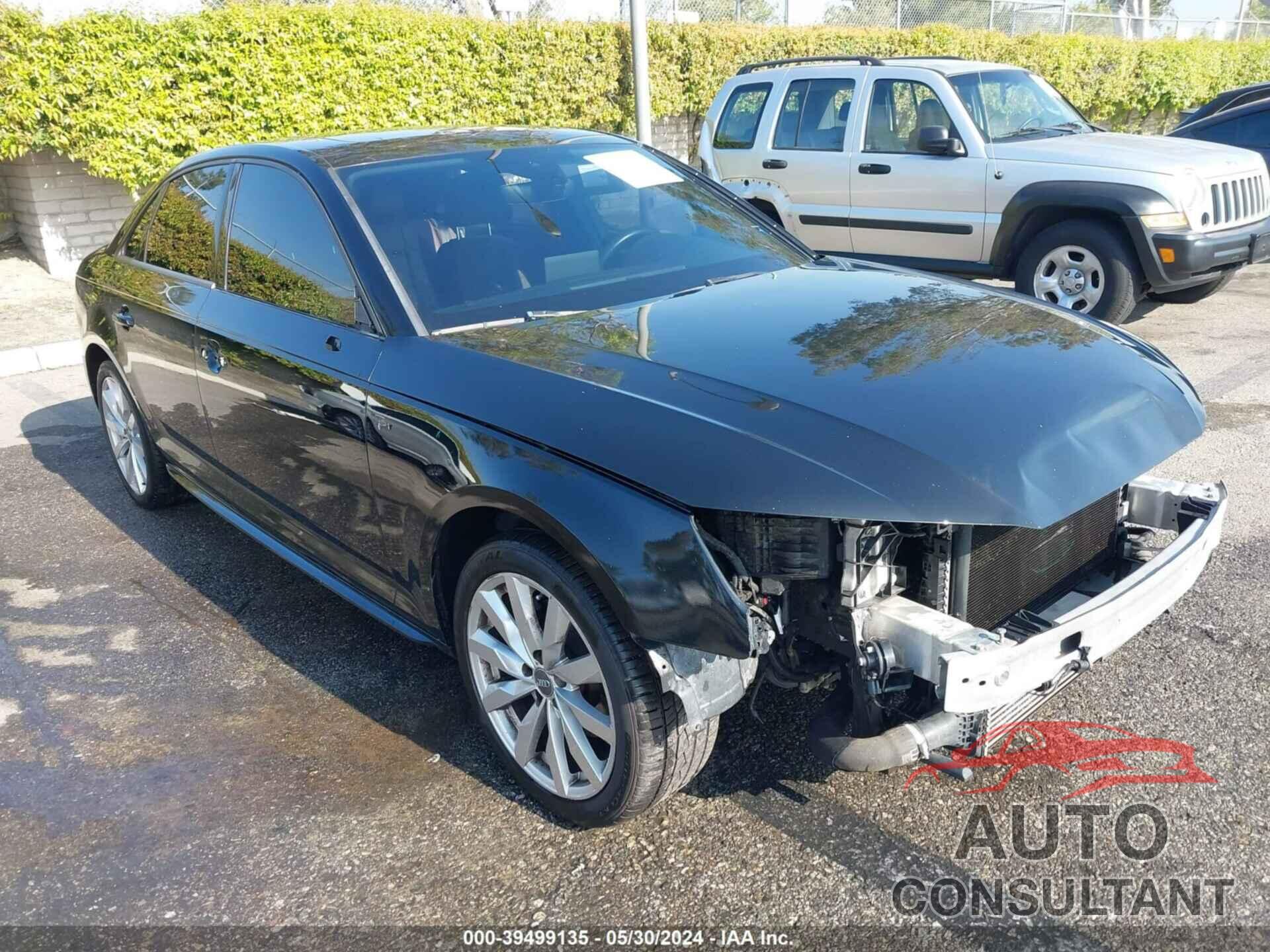 AUDI A4 2018 - WAUKMAF48JA129898