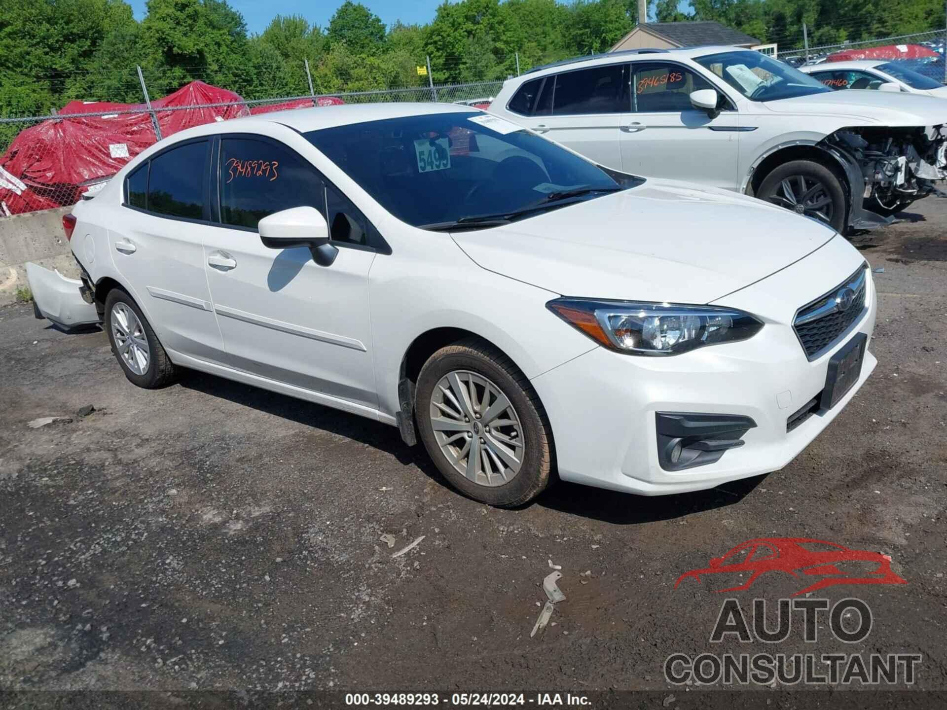 SUBARU IMPREZA 2017 - 4S3GKAD66H3628006