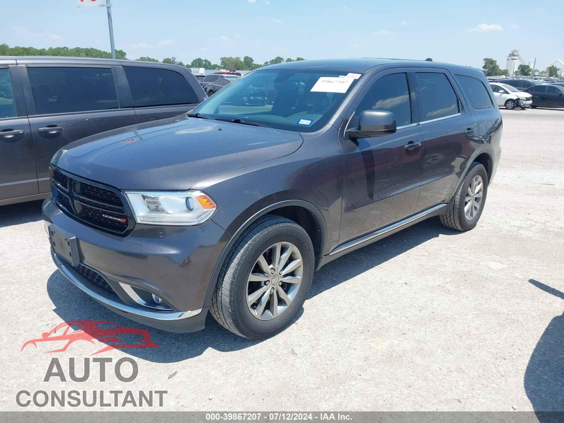 DODGE DURANGO 2018 - 1C4SDJFT4JC383798