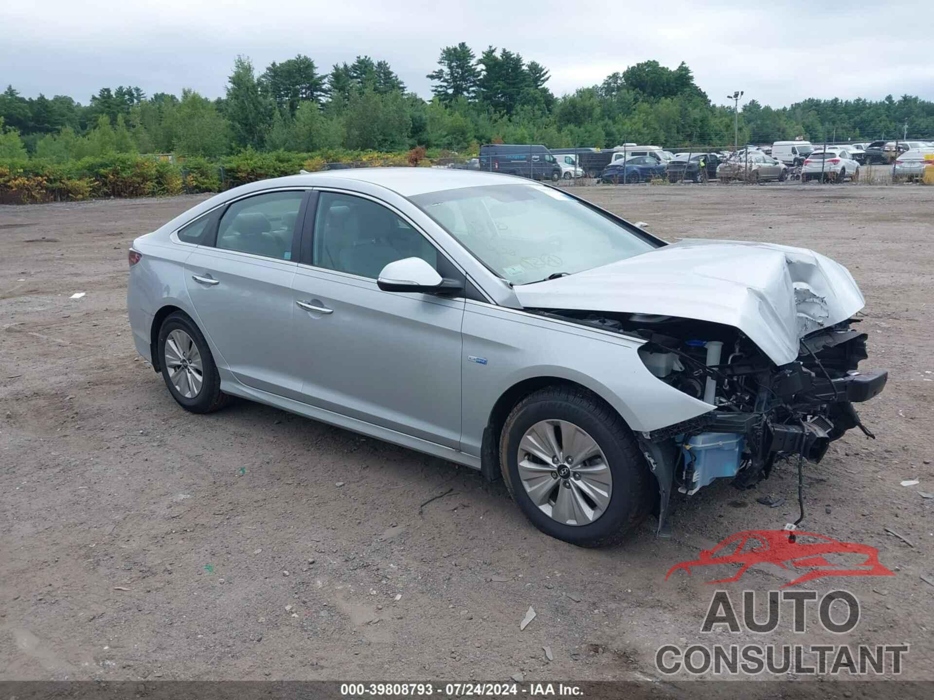 HYUNDAI SONATA HYBRID 2019 - KMHE24L39KA090593