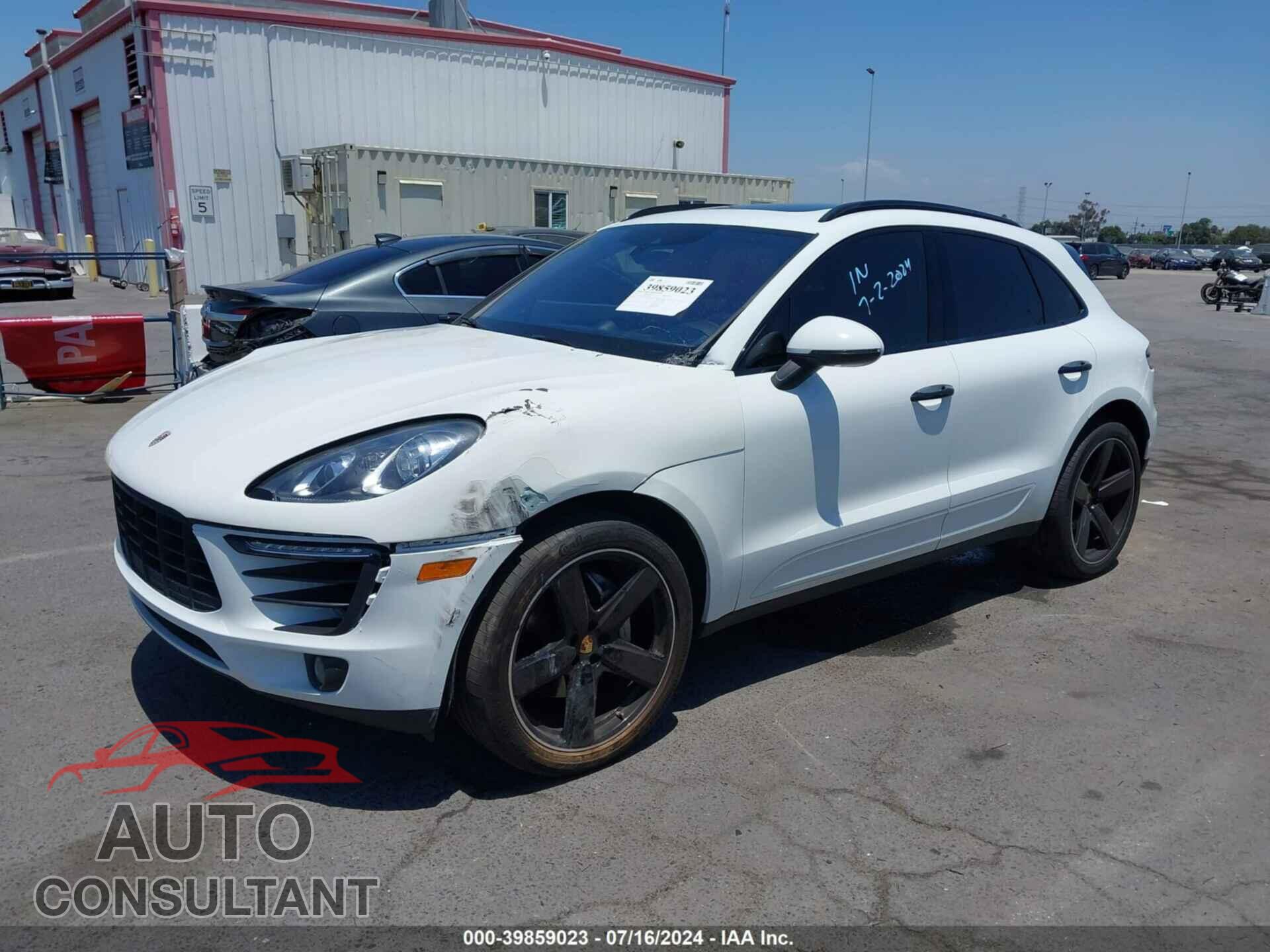 PORSCHE MACAN 2017 - WP1AB2A50HLB19888