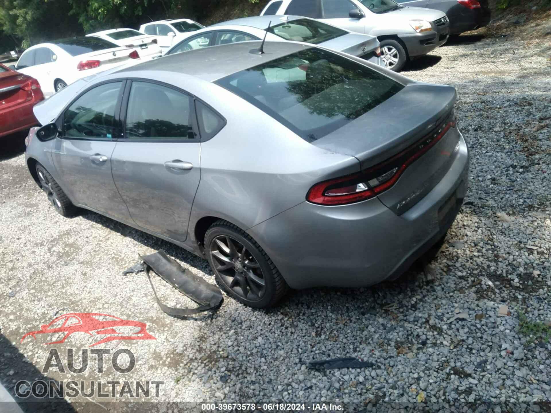 DODGE DART 2016 - 1C3CDFBB2GD610024