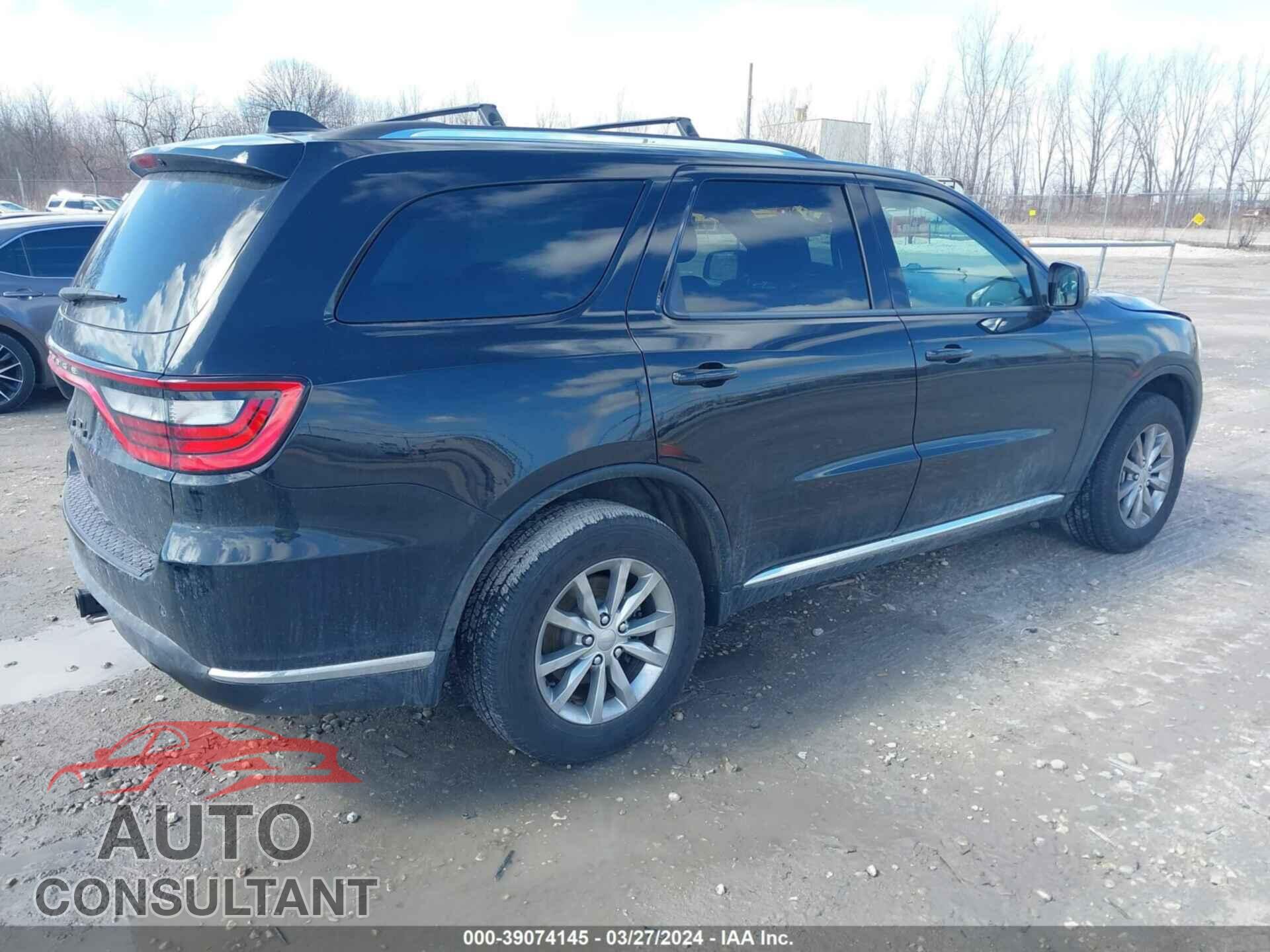 DODGE DURANGO 2017 - 1C4RDJAG3HC824324