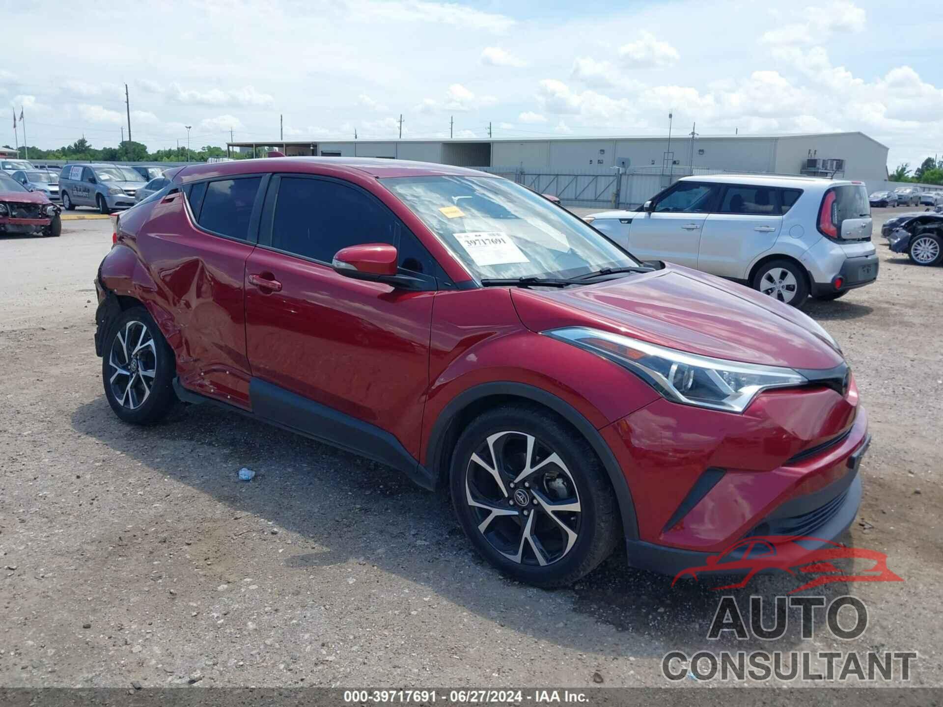 TOYOTA C-HR 2019 - NMTKHMBX6KR093821