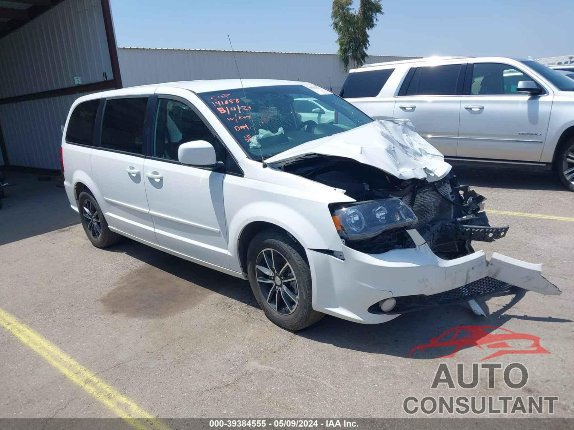 DODGE GRAND CARAVAN 2016 - 2C4RDGCG5GR315034