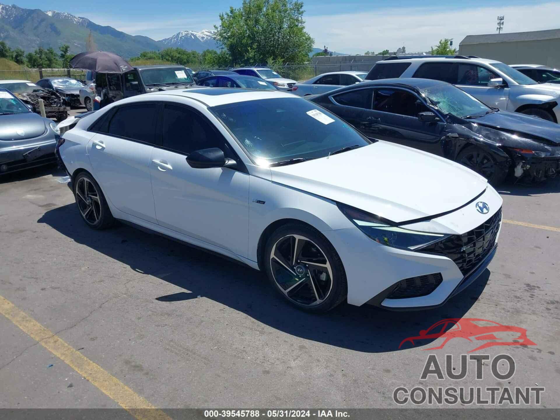 HYUNDAI ELANTRA 2021 - KMHLR4AF4MU162480