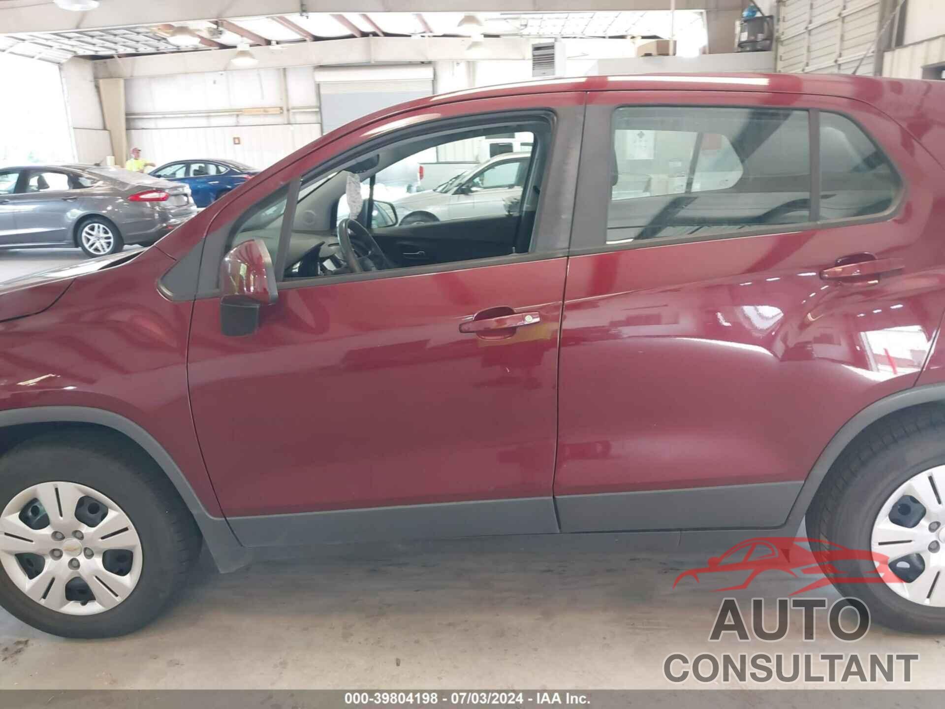 CHEVROLET TRAX 2017 - 3GNCJKSB6HL265208