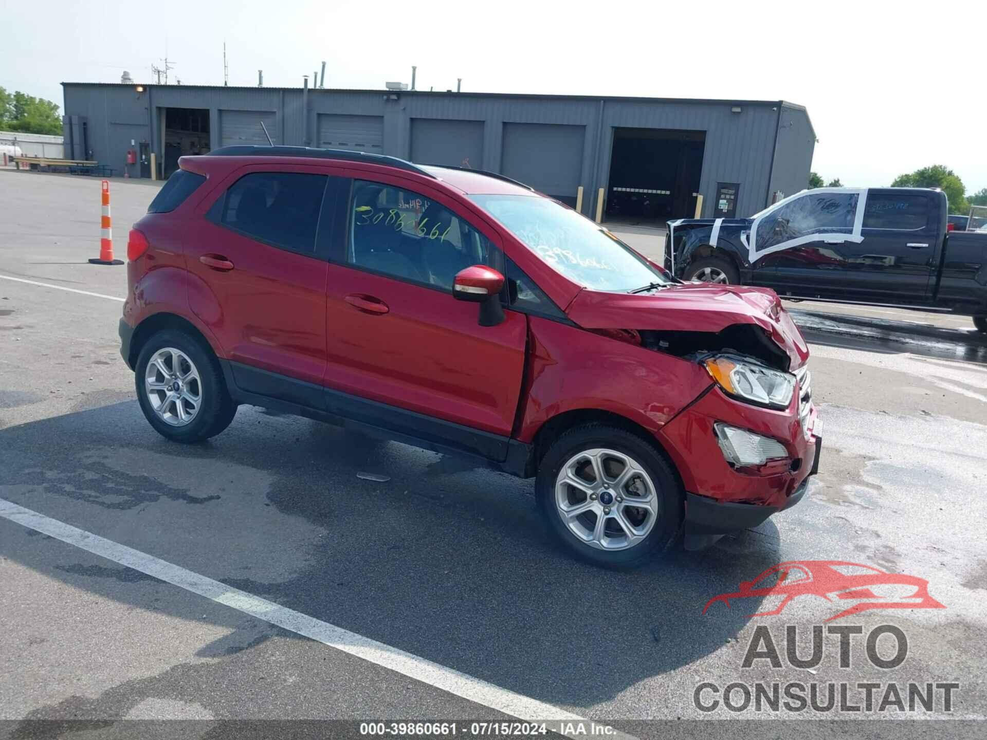 FORD ECOSPORT 2019 - MAJ3S2GE0KC294091