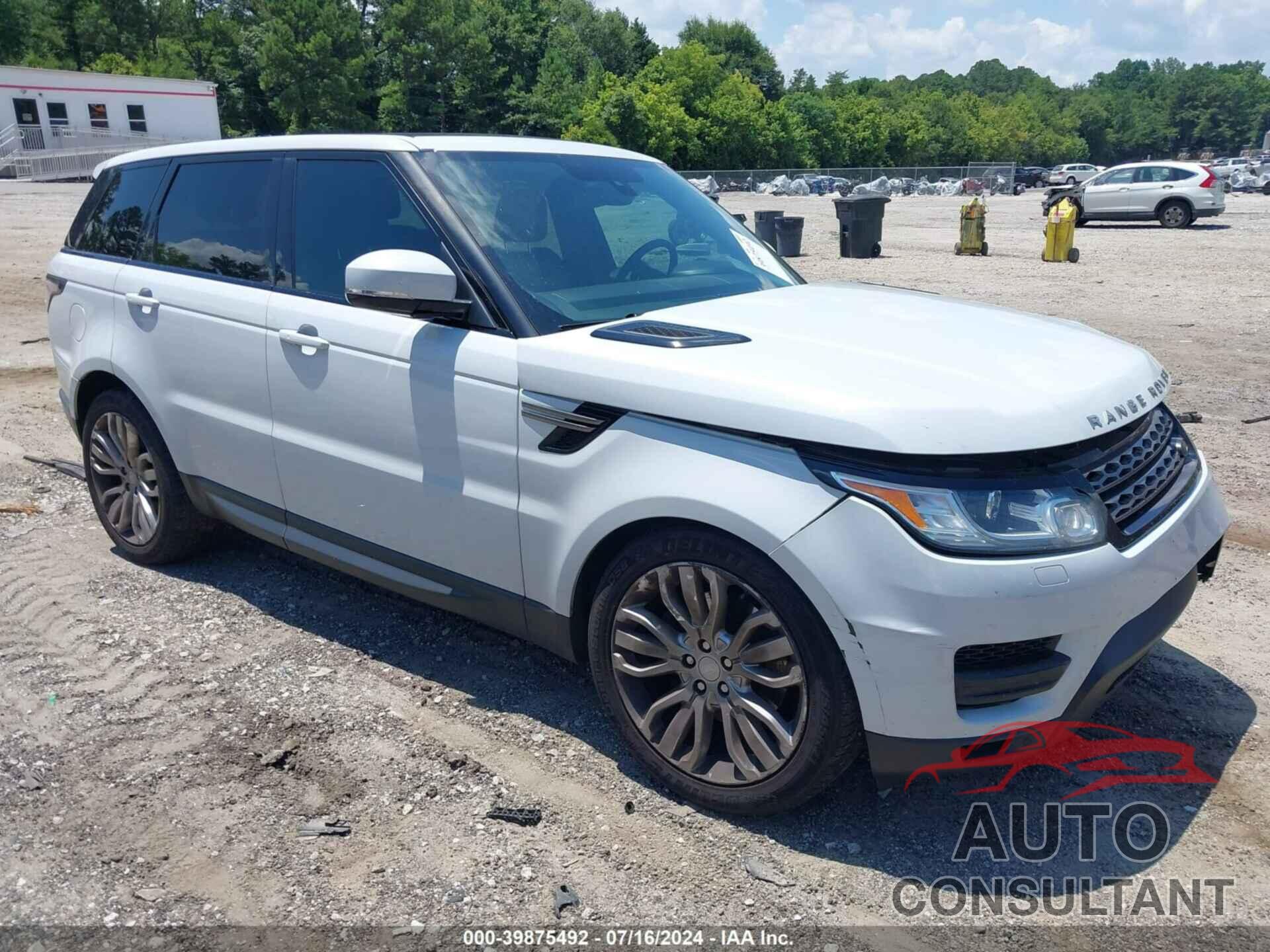 LAND ROVER RANGE ROVER SPORT 2016 - SALWG2KF0GA103645