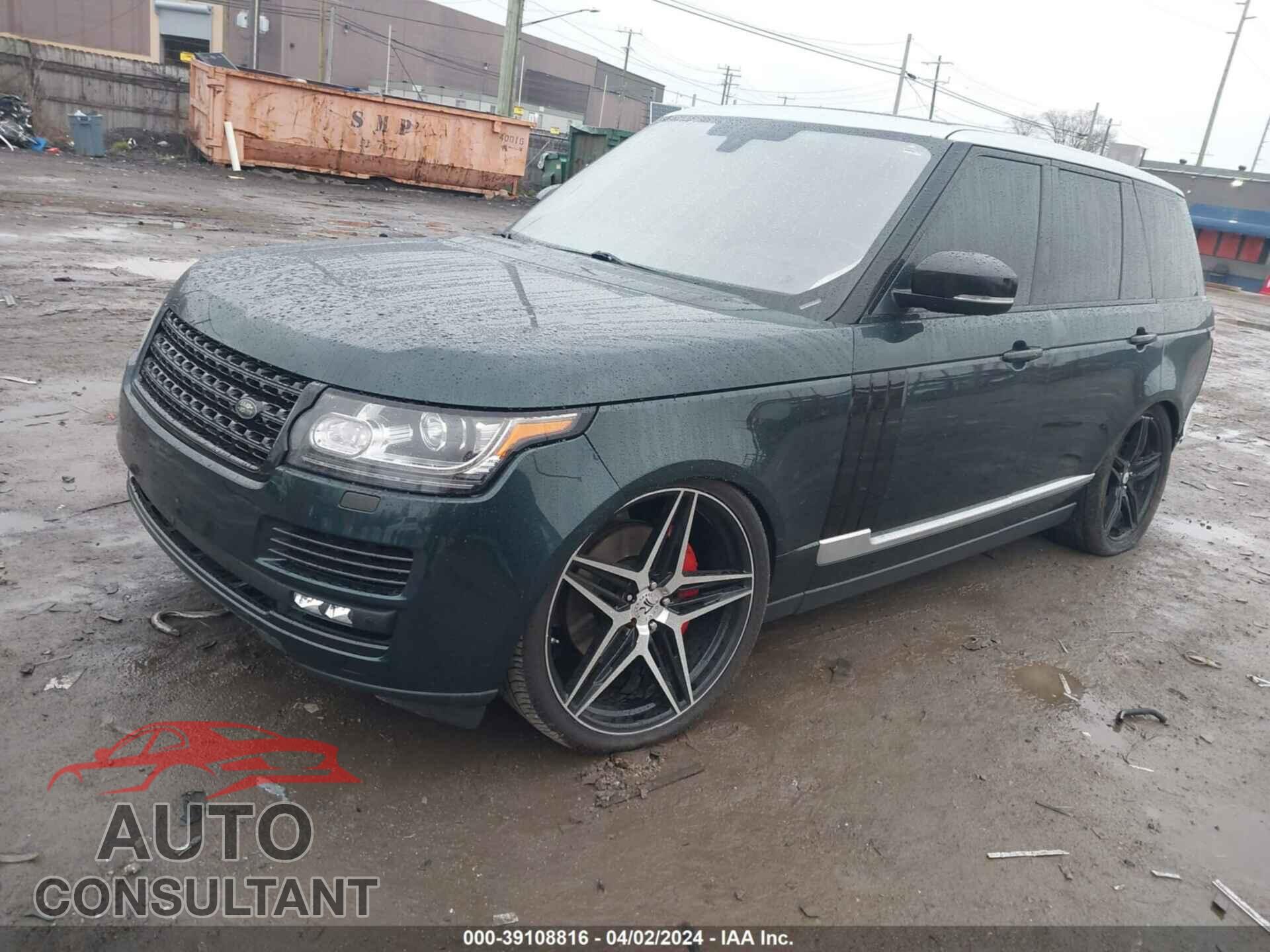 LAND ROVER RANGE ROVER 2016 - SALGS2EF7GA270079