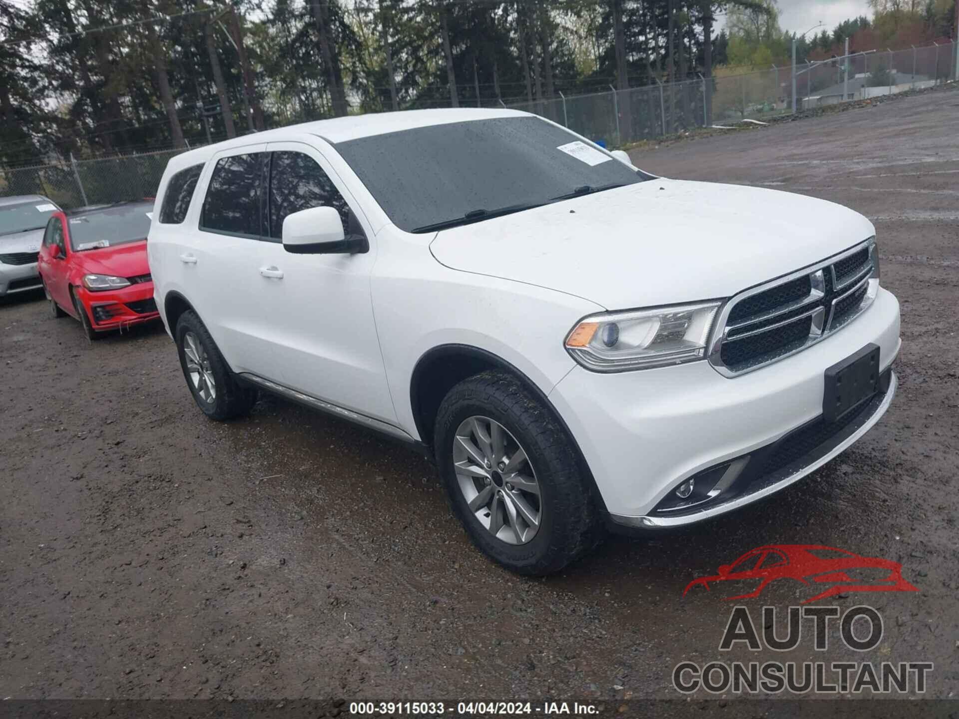DODGE DURANGO 2018 - 1C4RDJAG4JC416355